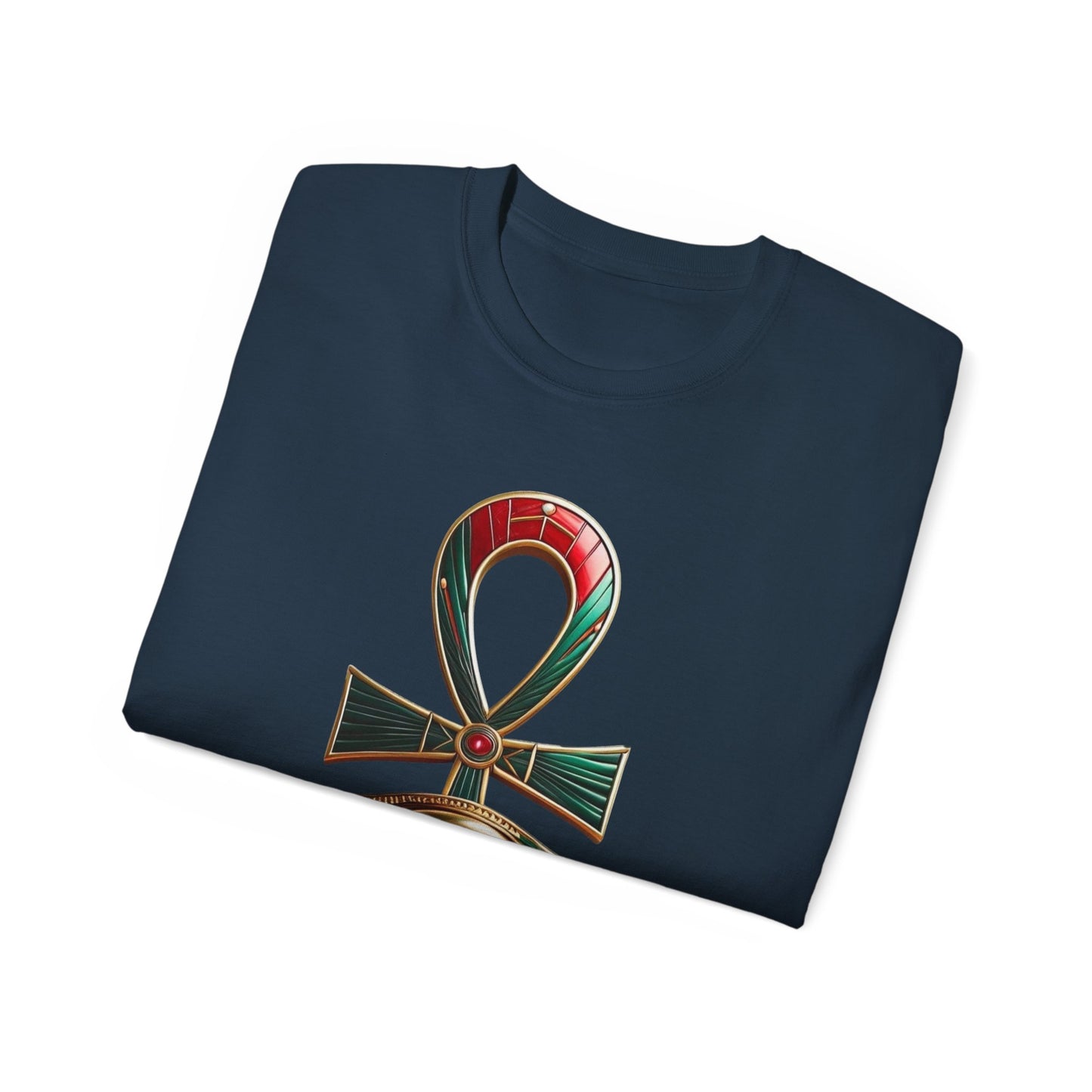 Vintage Egyptian Symbol Tee, Casual Unisex Shirt, Gifts for Historians, Unique Statement Tee, Festival Wear