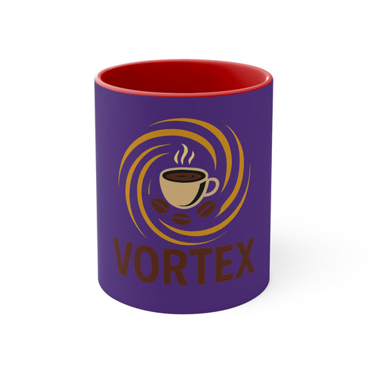 Stylish Coffee Mug with Vortex Design, Cool Mug for Coffee Lovers, Gift for Baristas, Unique Office Mug, Creative Kitchenware