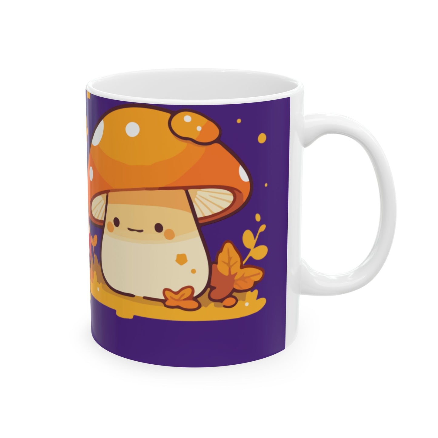 Mushroom coffee cup, (11oz, 15oz)