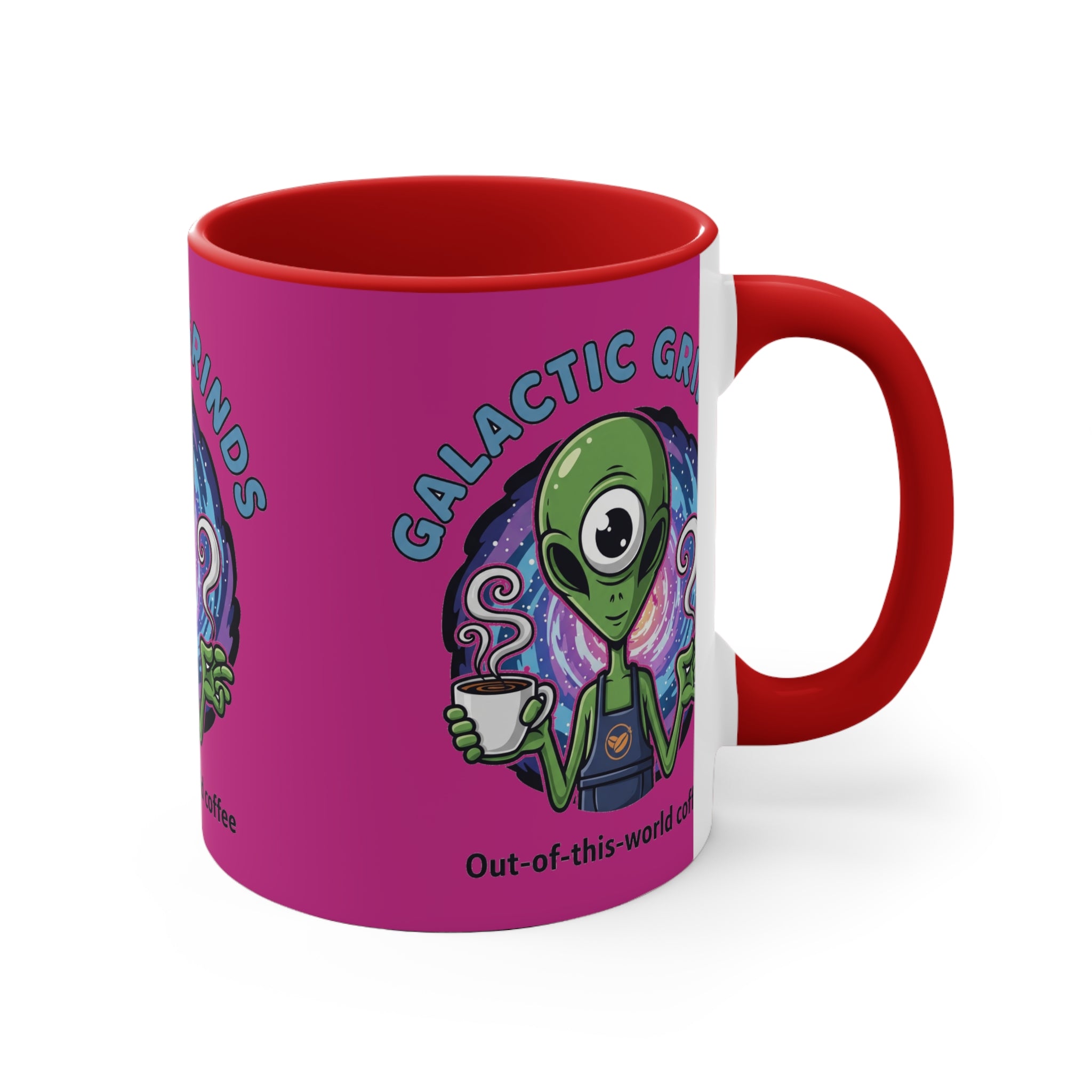 Galactic Grinds Alien Accent Mug | Fun Coffee Lover Gift | Unique Space-Themed Drinkware | Quirky Kitchen Decor | Perfect for [...]