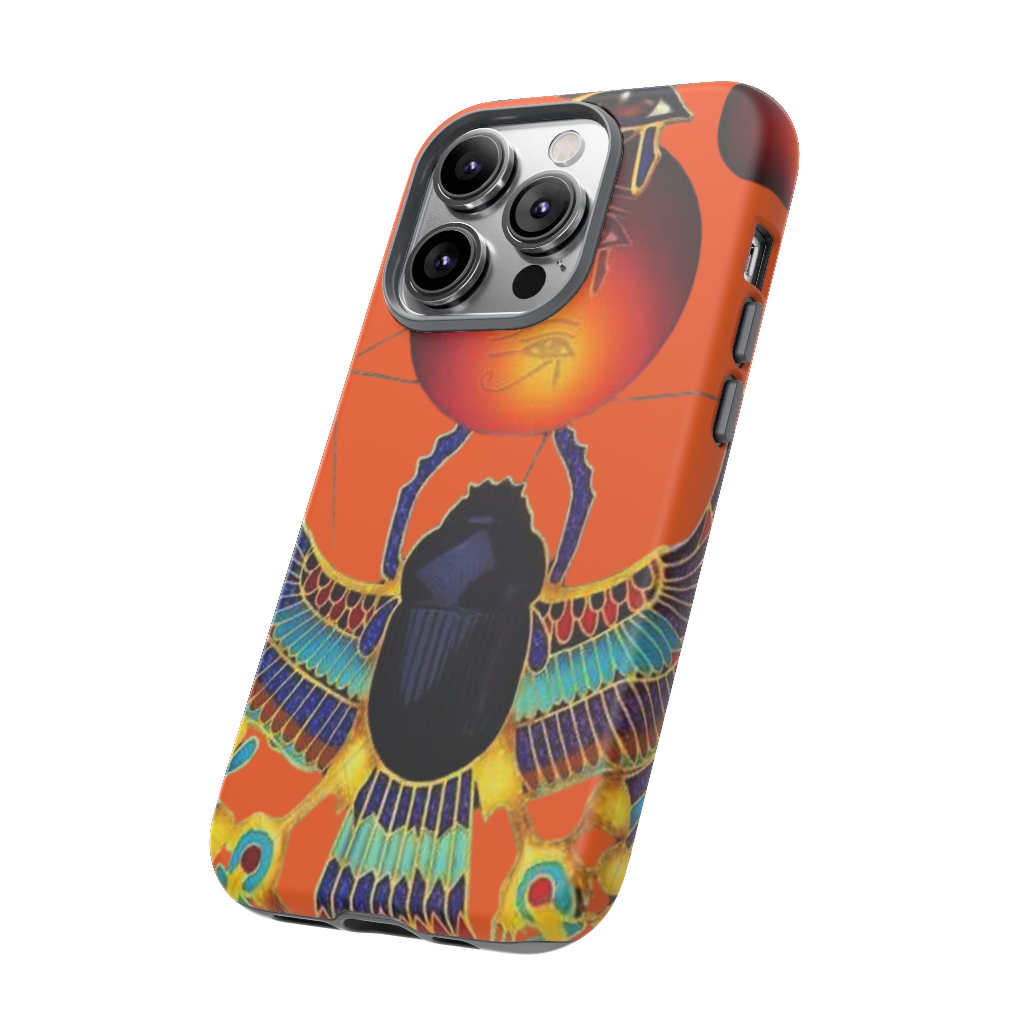 Egyptian-Inspired Phone Case, Tough Phone Cover, Unique Protective Case, Gift for Her, Vibrant Egyptian Art