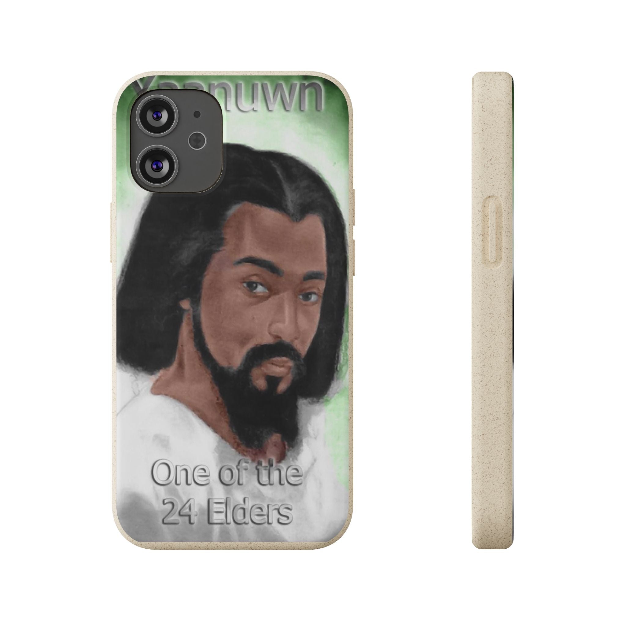 Biodegradable Phone Case with Elder Design - Eco-Friendly, Gift for Spiritual Seekers, Unique Phone Accessories, Sustainable Style, Nature
