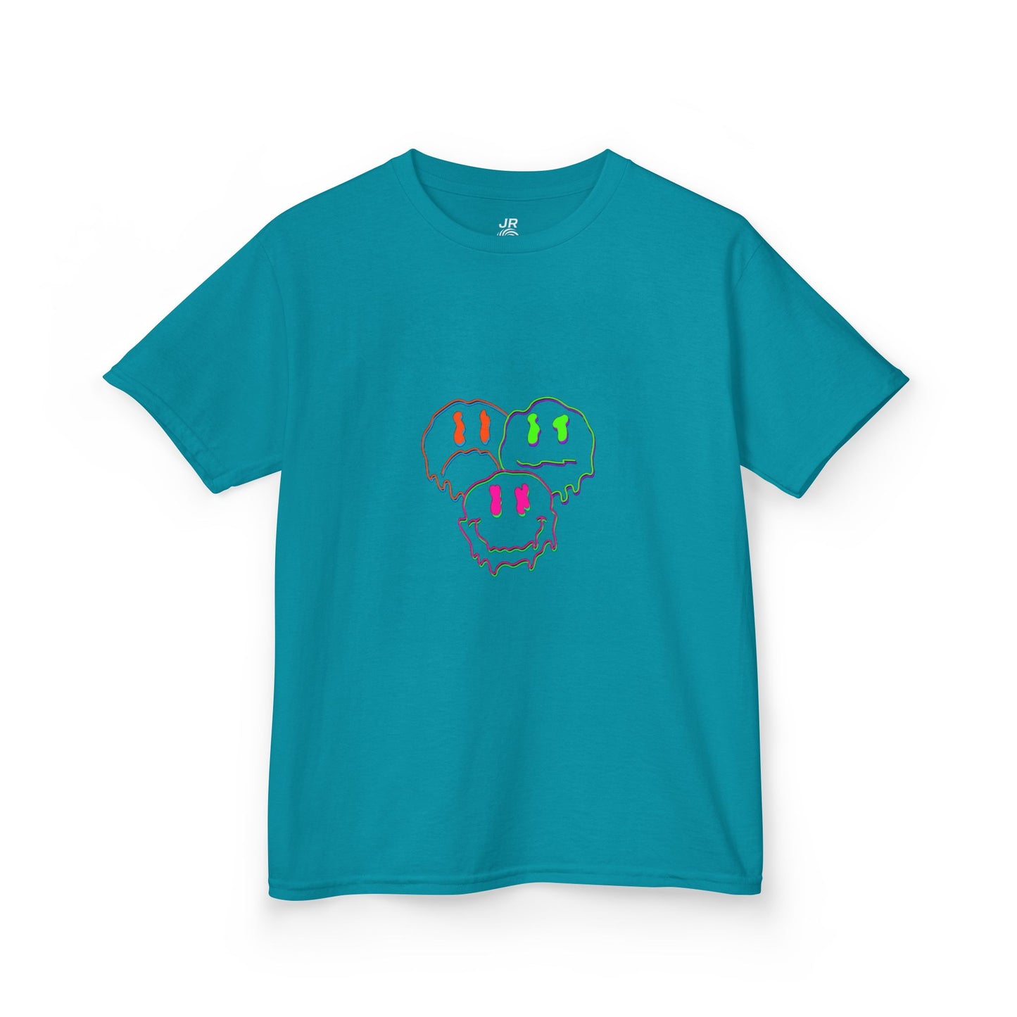 Colorful Skull Kids Tee - Trendy Graphic Shirt for Kids, Casual Wear, Birthday Gift, Party Outfit, Summer Fun