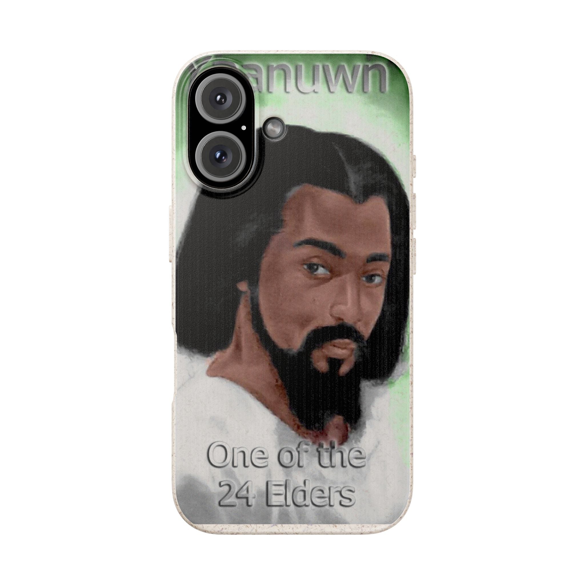 Biodegradable Phone Case with Elder Design - Eco-Friendly, Gift for Spiritual Seekers, Unique Phone Accessories, Sustainable Style, Nature