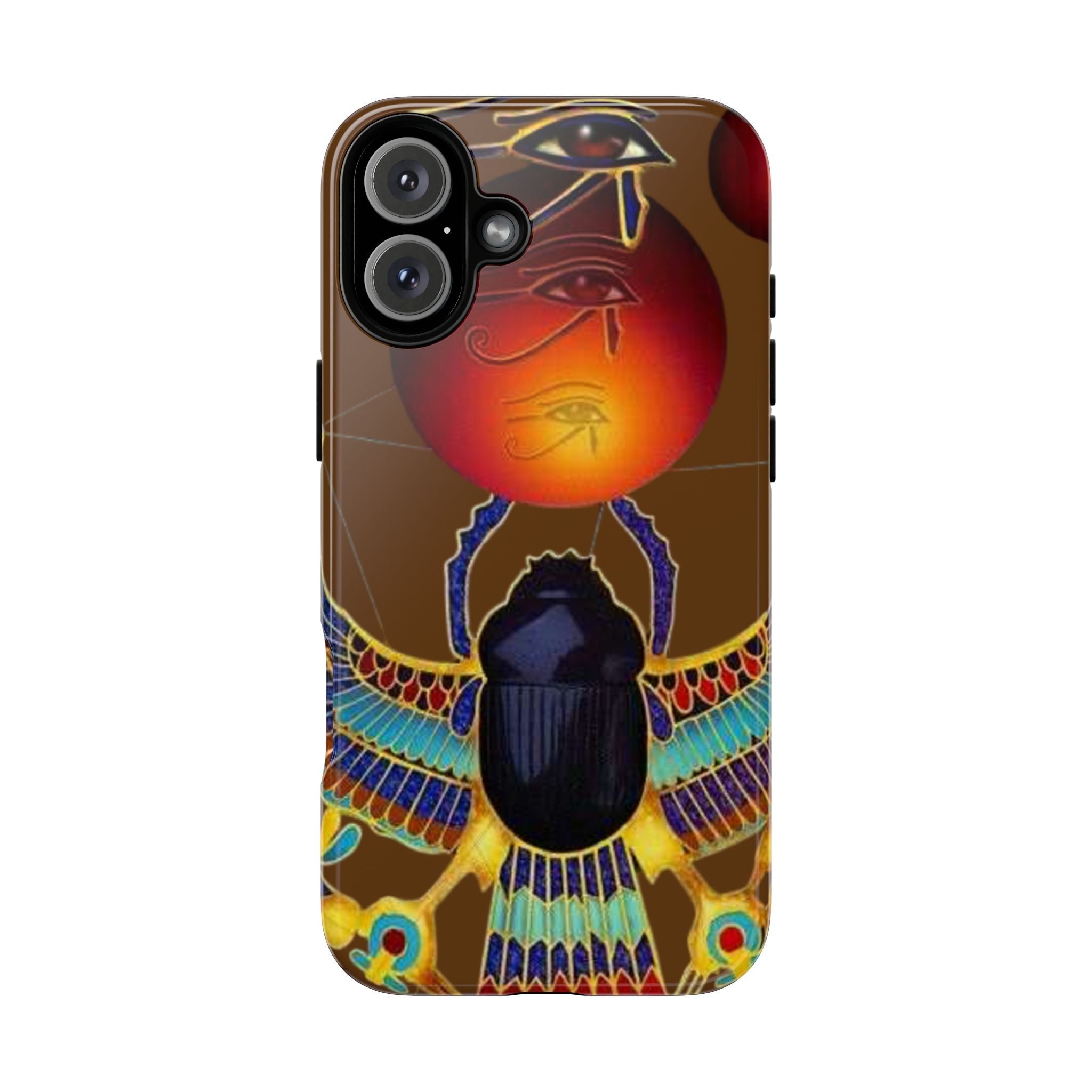 Egyptian Scarab Phone Case | Tough Cases for Unique Style, Protective Cases, Artistic Phone Covers, Gifts for Art Lovers