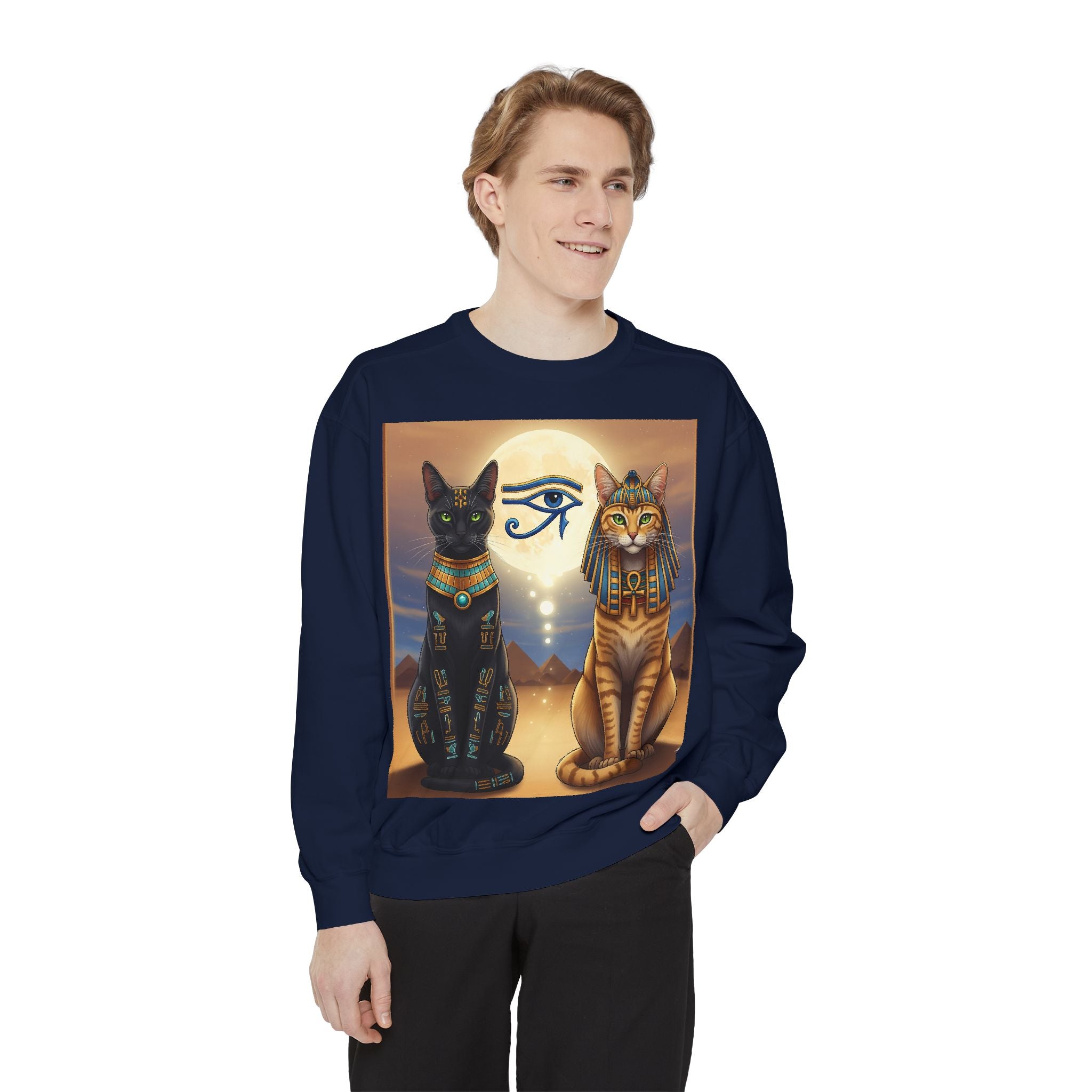 Egyptian Cats Sweatshirt