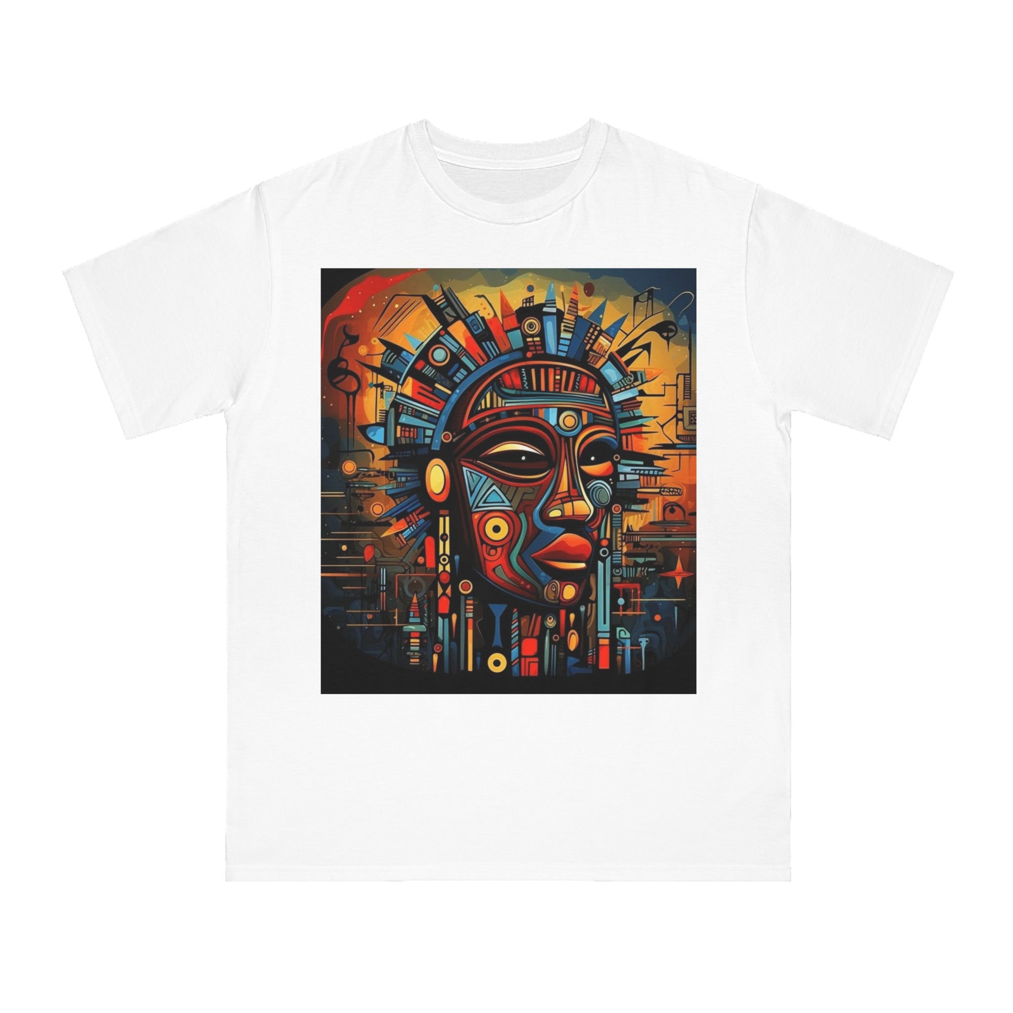 Vibrant Graphic Tee for Art😎💯💥🤩🔖🆘️ Lovers, Unisex Organic T-Shirt, Unique Gifts, Casual Wear, Bohemian Style, Eco-Friendly Fashion