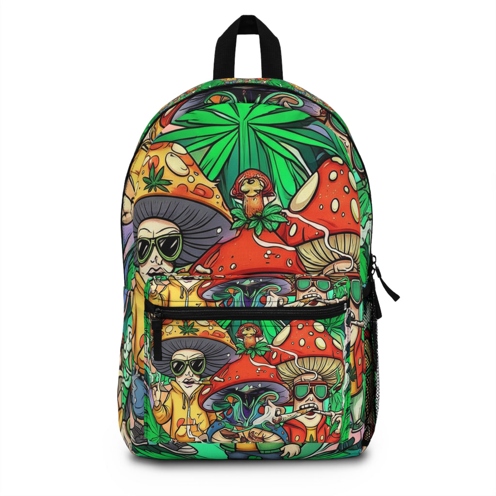 Colorful Psychedelic Backpack - Perfect for Festivals, School, Travel, or Everyday Use, Unique Gift Idea, Funky Art Design