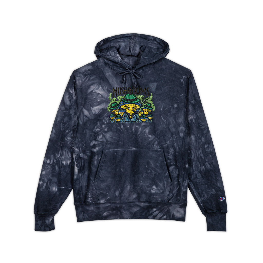 Unisex Champion Tie-Dye Hoodie (Embroidery)