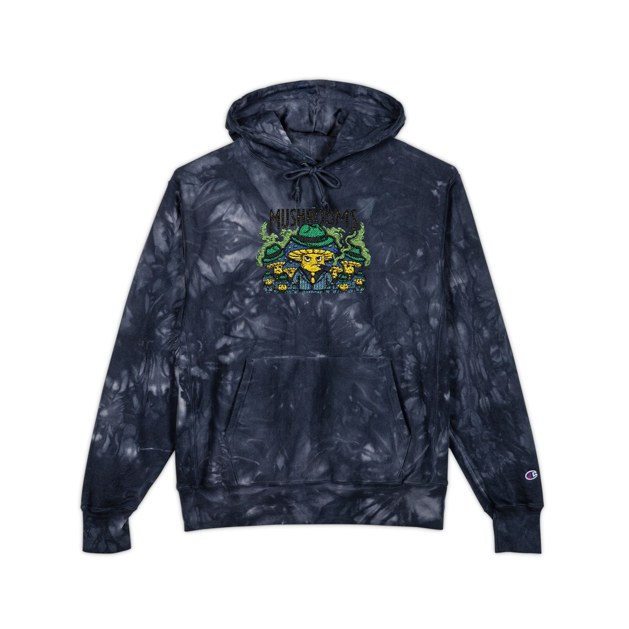 Unisex Champion Tie-Dye Hoodie (Embroidery)