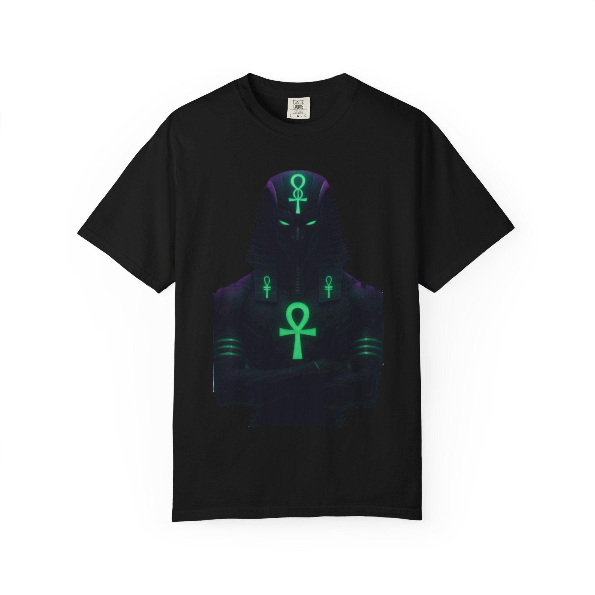 Mystical Ankh Graphic T-Shirt, Unisex Tee, Spiritual Gift, Unique Fashion, Festival Wear, Everyday Comfort