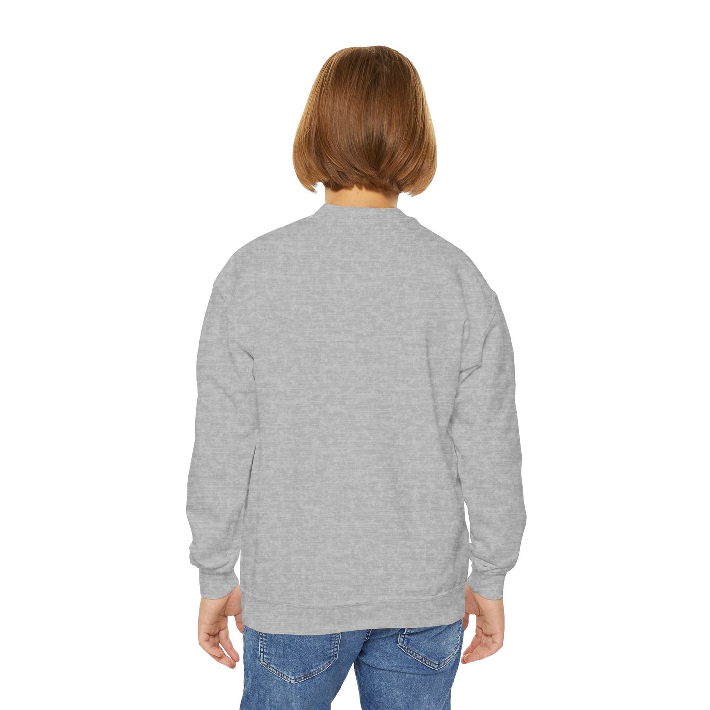 Golden Dog Youth Crewneck Sweatshirt, Animal Lover Gift, Cozy Youth Apparel, Pet Memorial, Dog-Themed Sweatshirt, Fun Everyday Wear