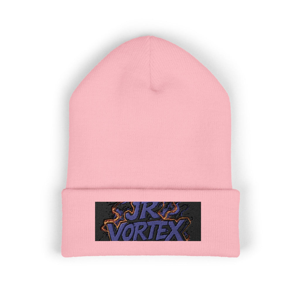 Beanie Hat Embroidered with JR Vortex Design