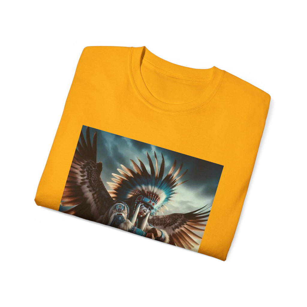 Fantasy Art Unisex Ultra Cotton Tee - Ethereal Angel Design