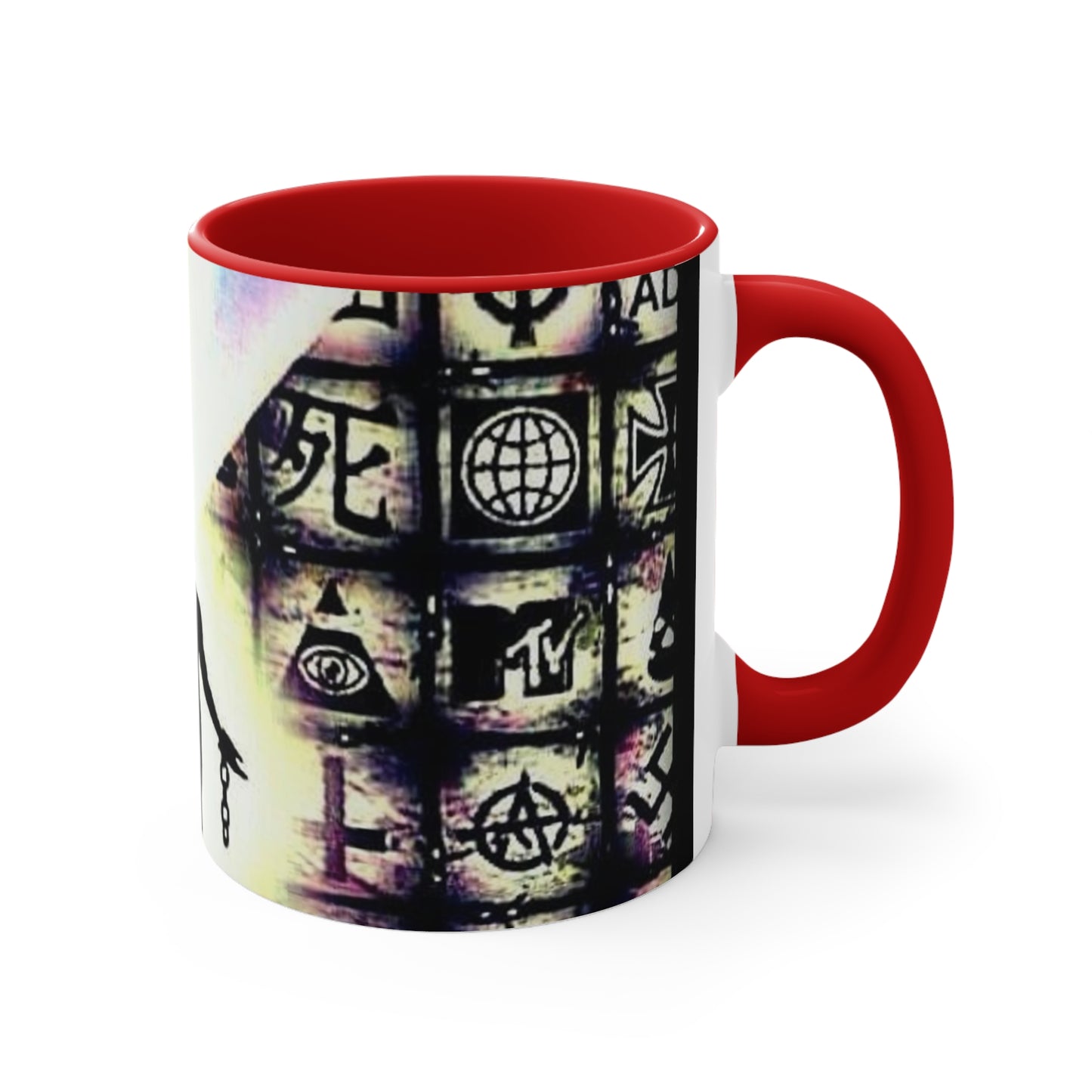 Mystical Accent Mugs - Chakra and Symbol Design for Spiritual Awakening