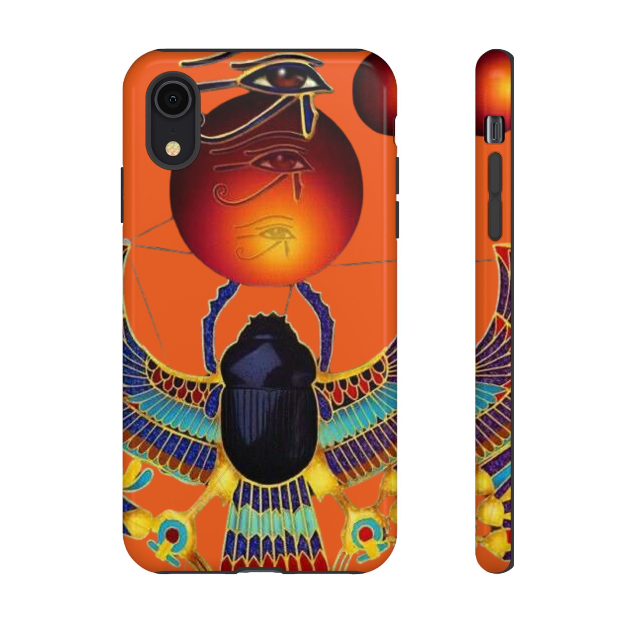 Egyptian-Inspired Phone Case, Tough Phone Cover, Unique Protective Case, Gift for Her, Vibrant Egyptian Art