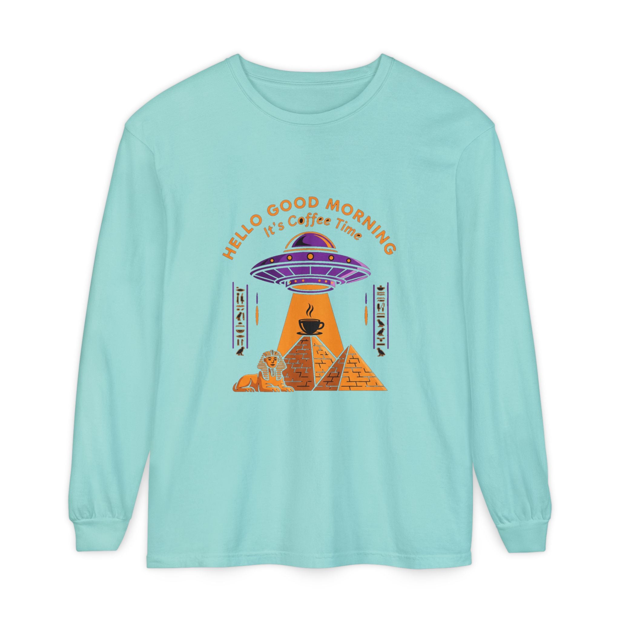 Unisex Garment-dyed Long Sleeve T-Shirt