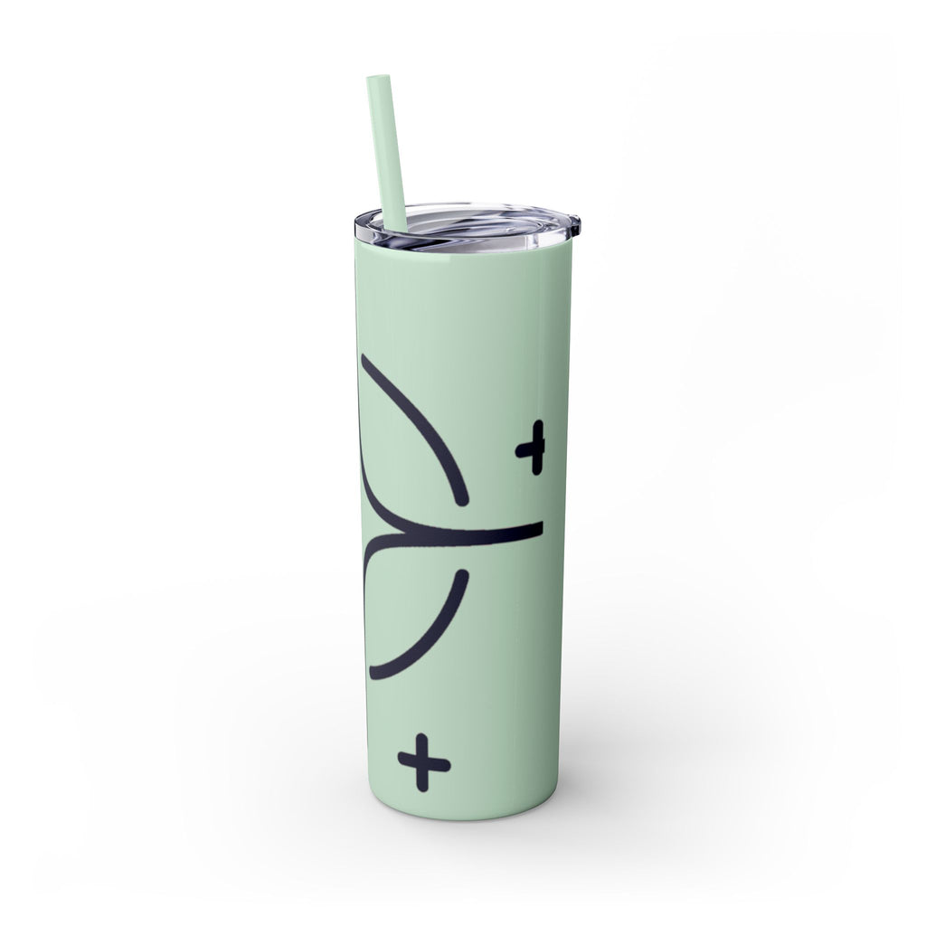 Skinny Tumbler with Straw, 20oz