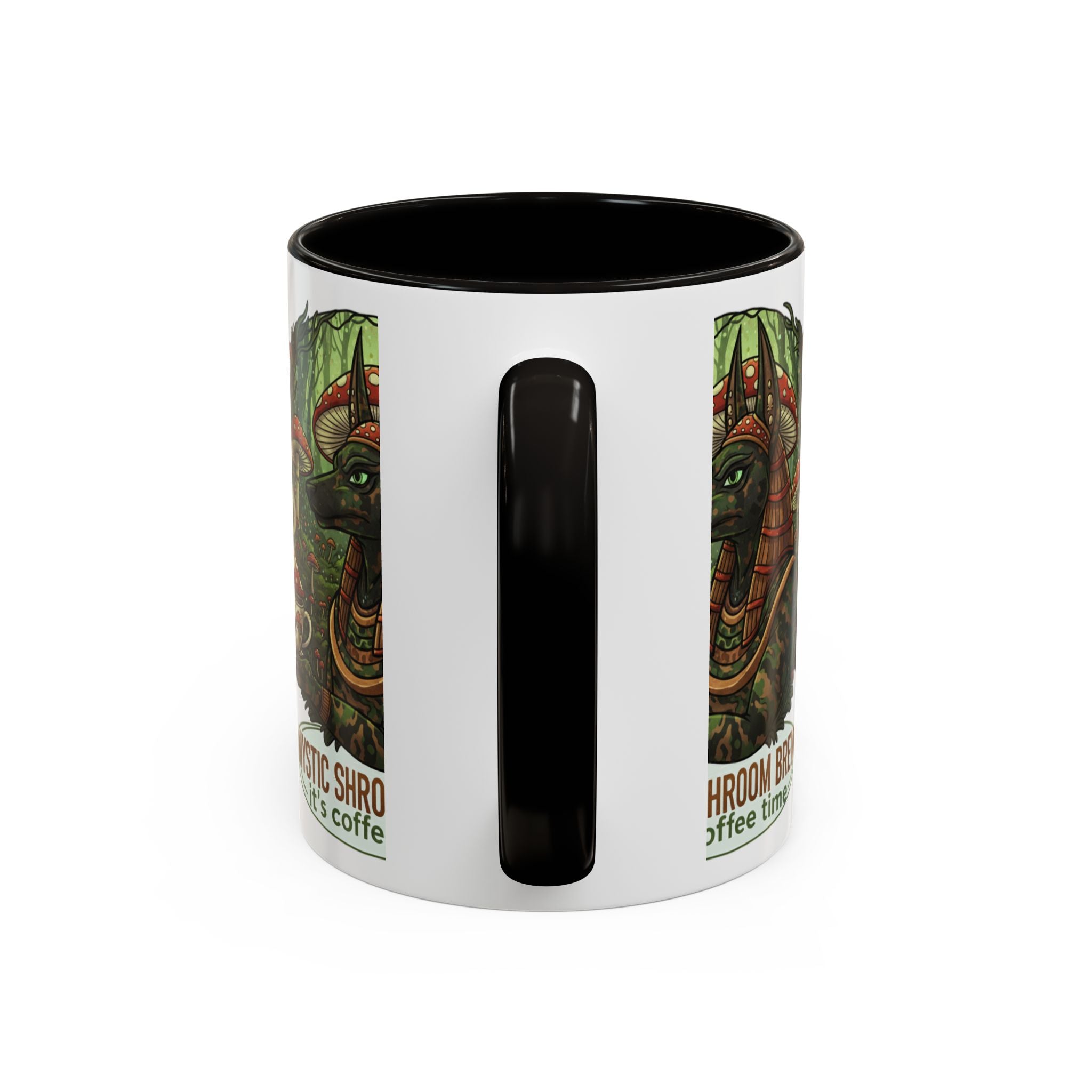 Mystic Shroom Brew Coffee Mug, Colorful Ceramic Cup for Coffee Lovers, Unique Gift for Birthdays, Housewarming, and Nature Enthusiasts