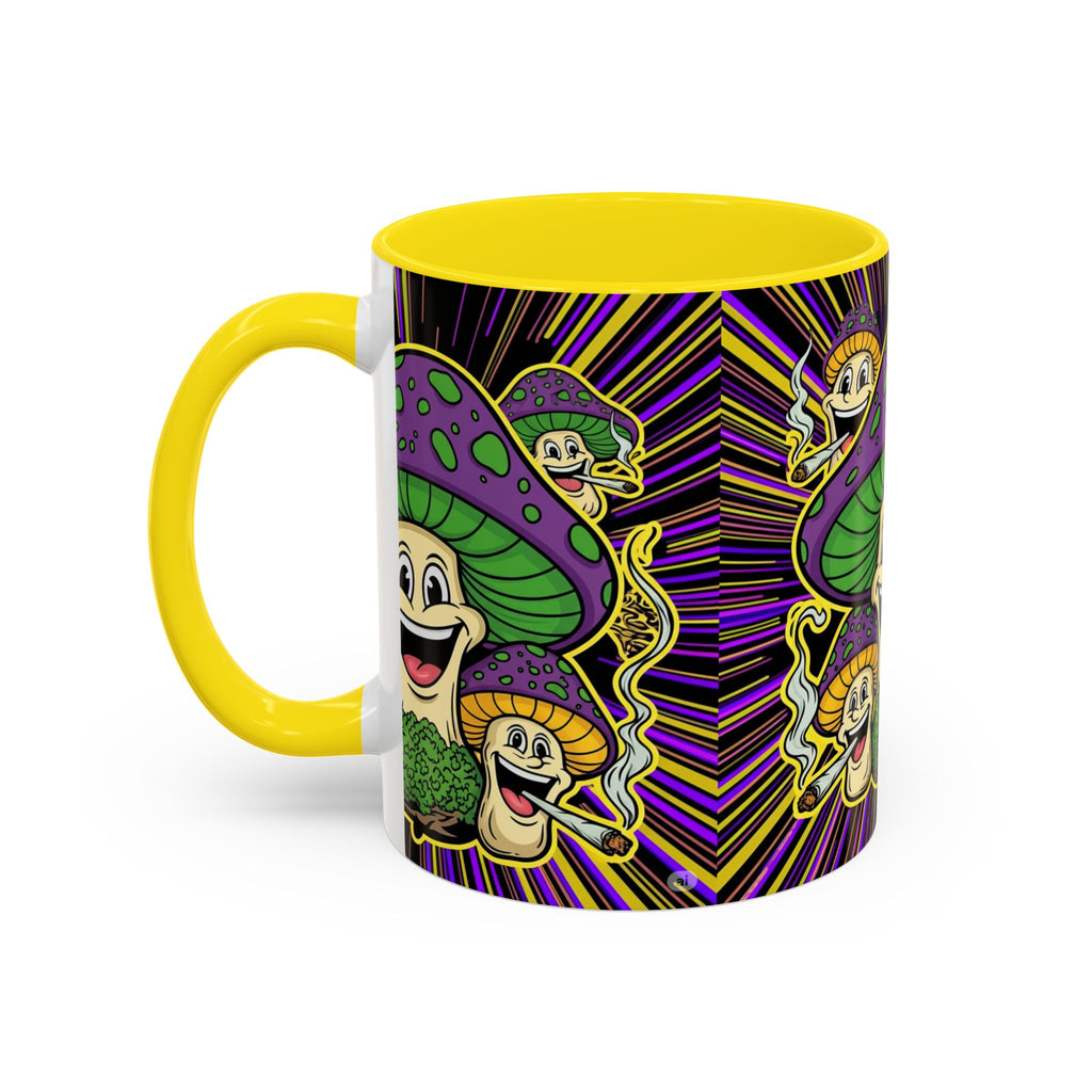 Whimsical Mushroom Coffee Mug, Perfect for Garden Lovers, Quirky Gift for Friends, Fun Coffee Cup, Home & Garden Decor