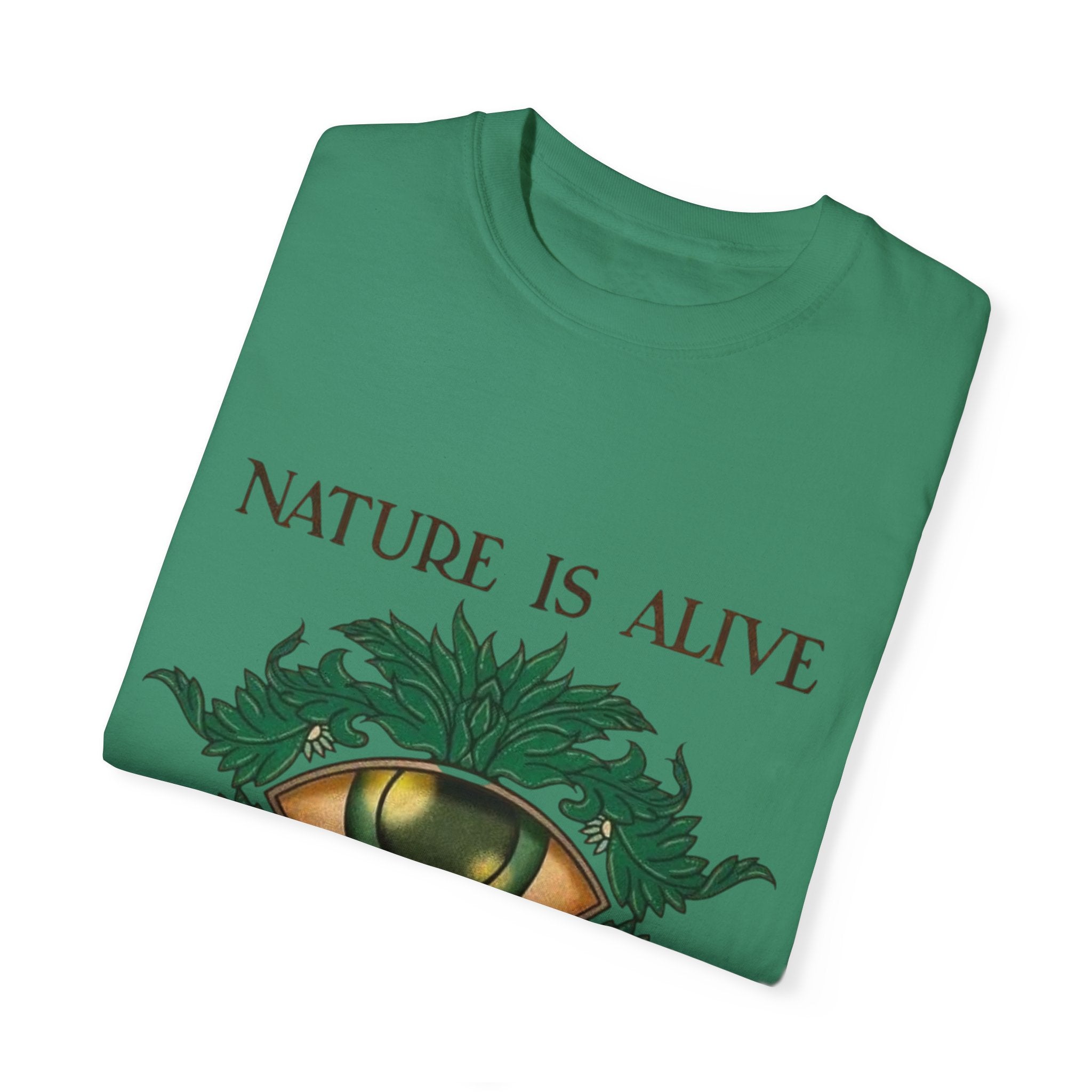 Nature-Inspired Unisex T-Shirt, Eco Friendly Tee, Nature Lover Gift, Casual Wear, Vintage Graphic Tee, Boho Style, Earth Day