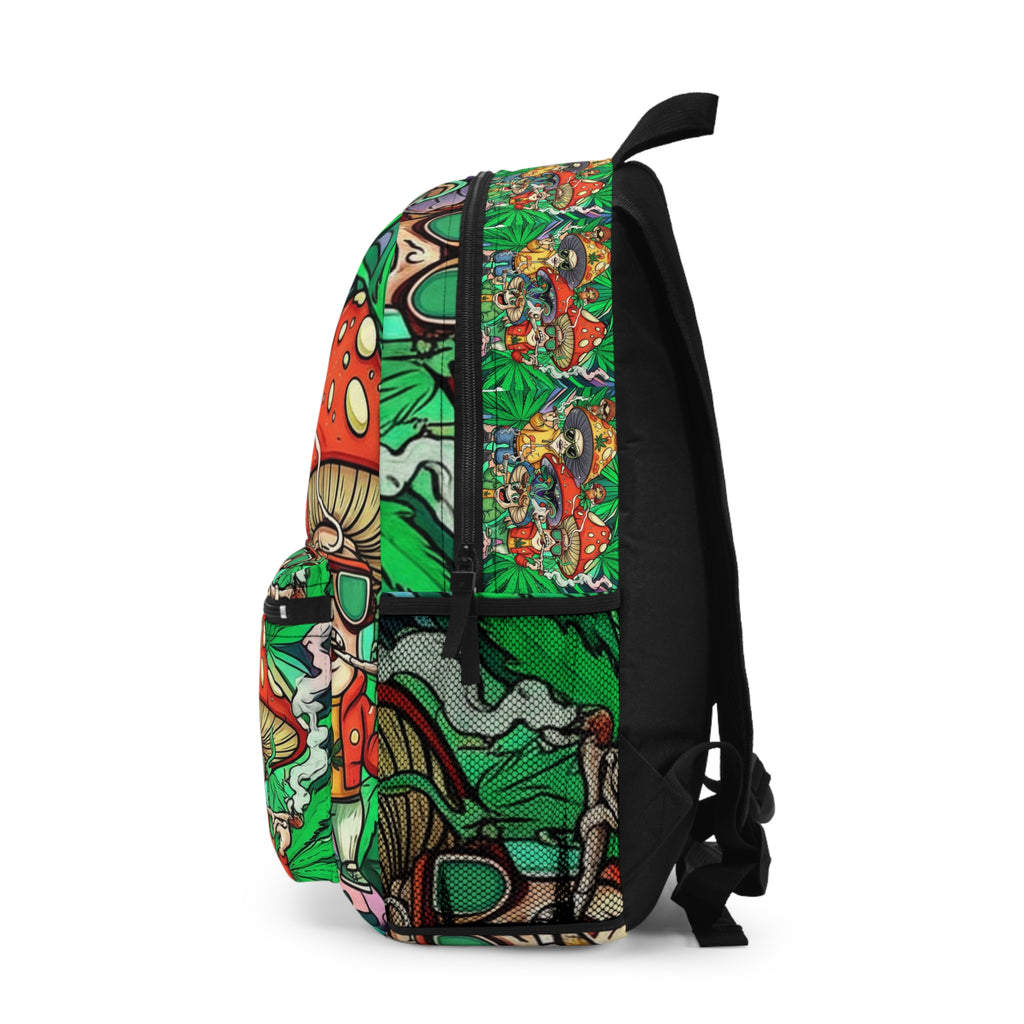 Colorful Psychedelic Backpack - Perfect for Festivals, School, Travel, or Everyday Use, Unique Gift Idea, Funky Art Design