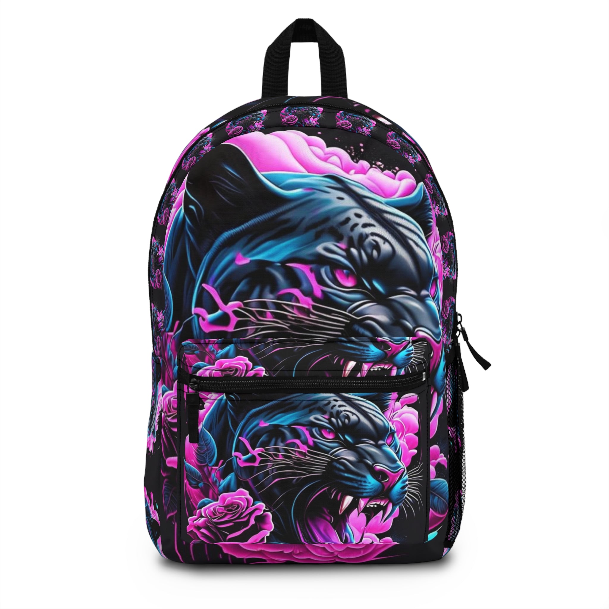 Fierce Panther Backpack | Stylish School Bag, Trendy Travel Gear, Unique Gift, Wild Animal Lover Accessory, Statement Piece