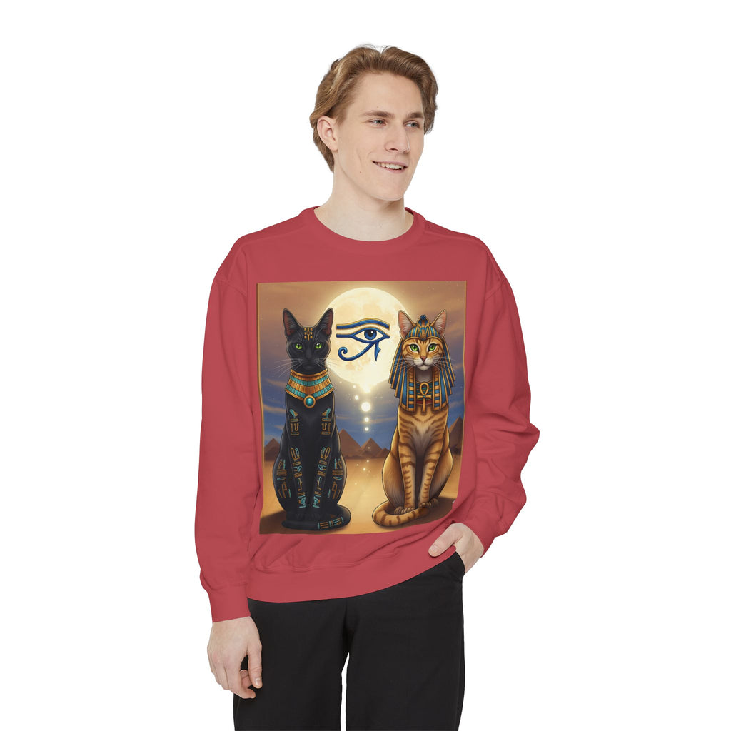 Egyptian Cats Sweatshirt
