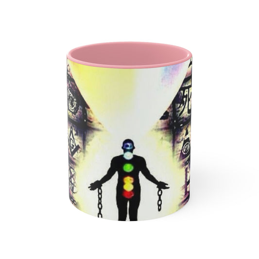 Mystical Accent Mugs - Chakra and Symbol Design for Spiritual Awakening