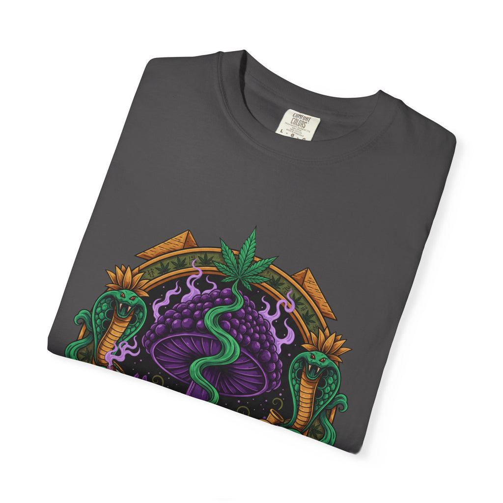 Ancient High T-Shirt — Mystical Snake & Egyptian Scarab Graphic Tee