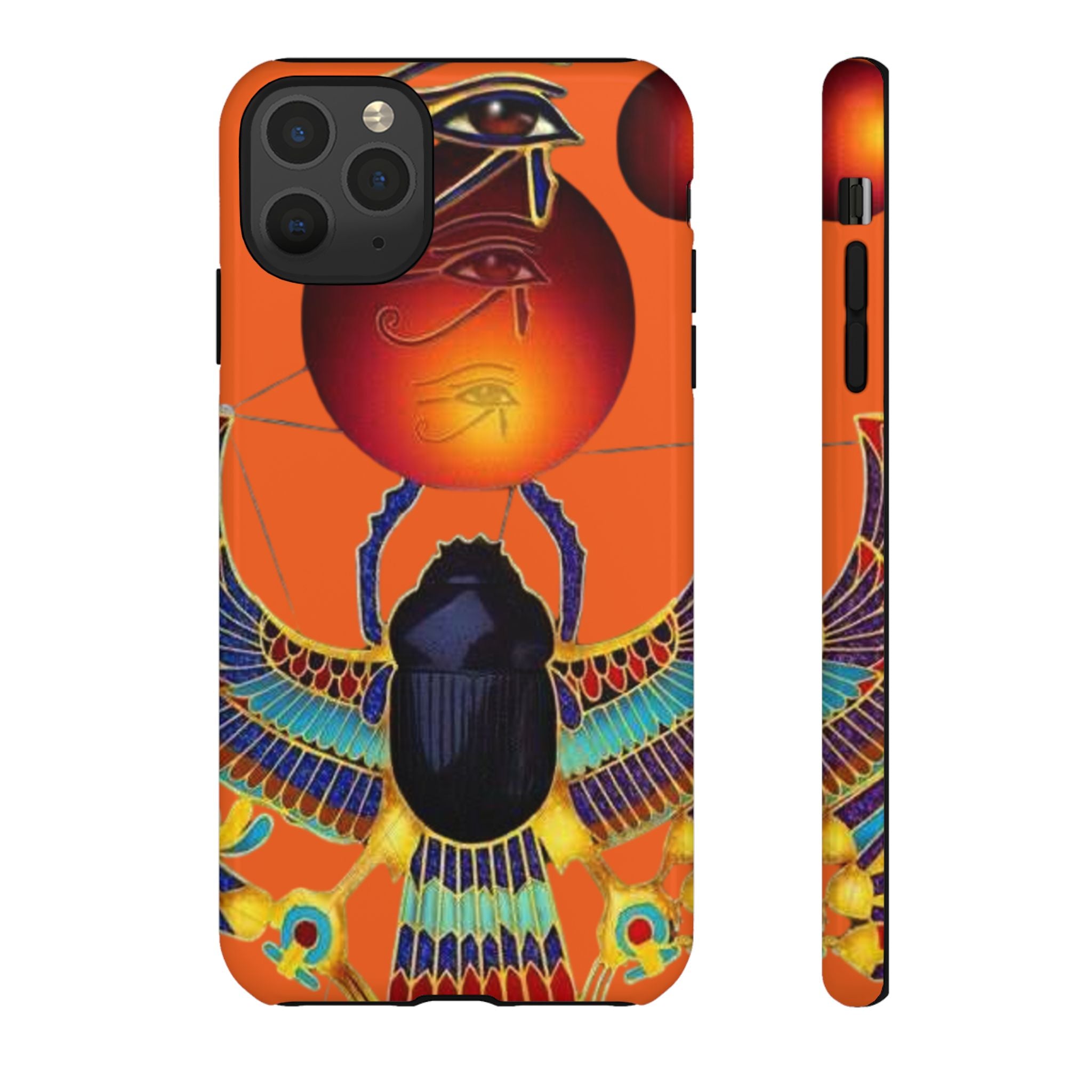 Egyptian-Inspired Phone Case, Tough Phone Cover, Unique Protective Case, Gift for Her, Vibrant Egyptian Art