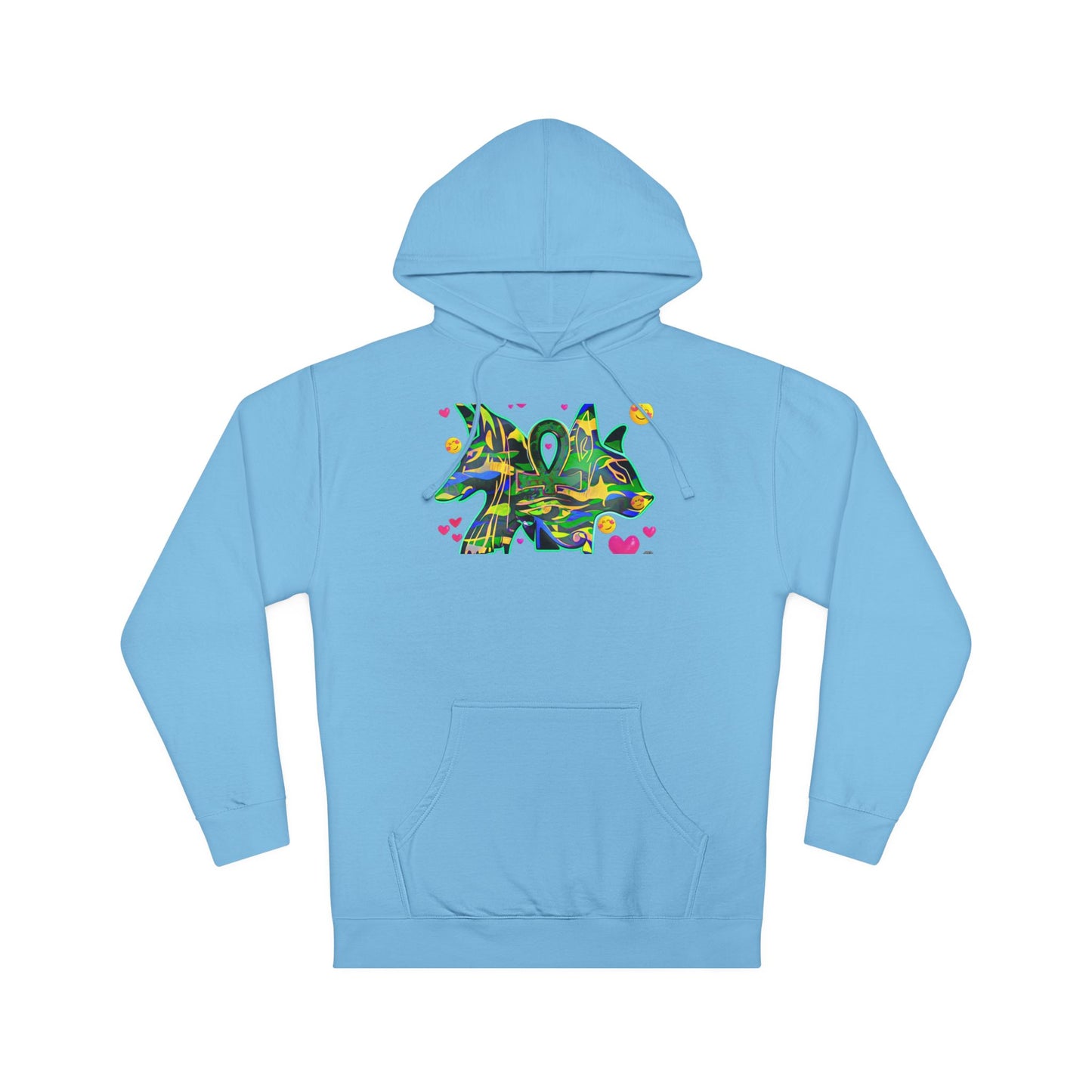 Vibrant Unisex Hooded Sweatshirt with Colorful Abstract Design, Cozy Streetwear, Gift for Art Lovers, Casual Wear, Trendy Style, [...]