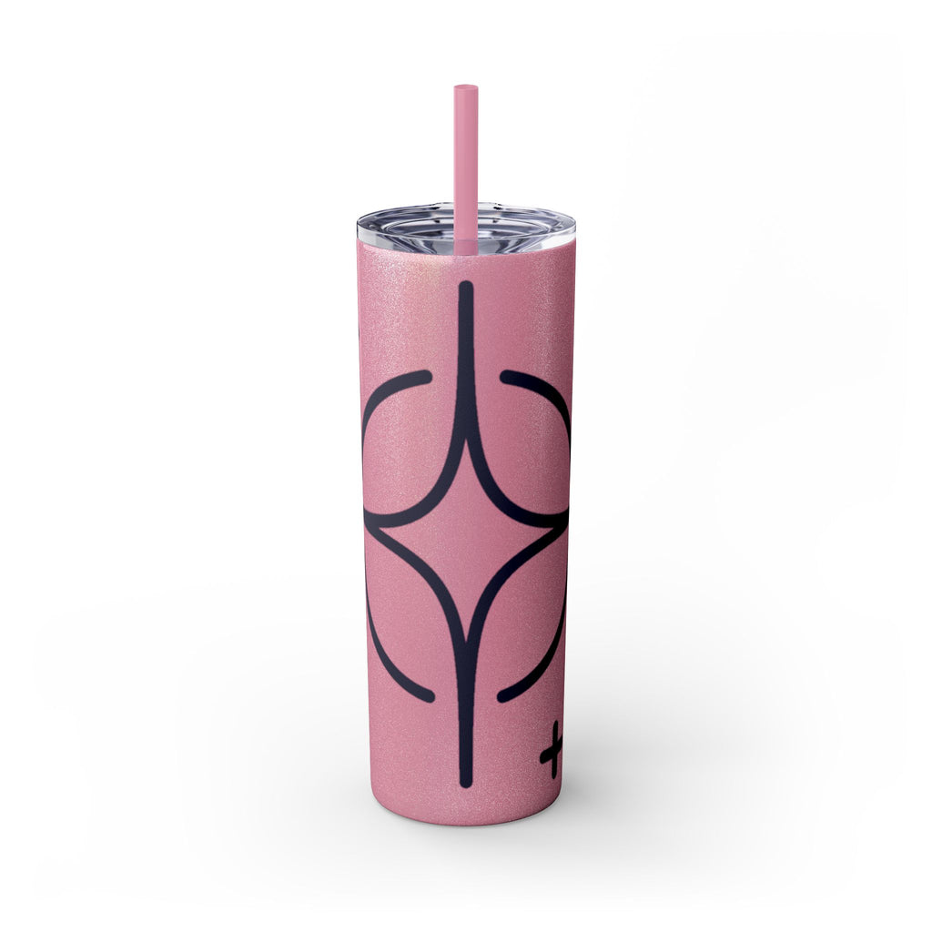 Skinny Tumbler with Straw, 20oz