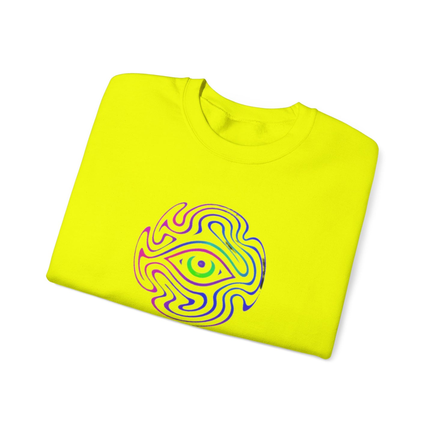 Psychedelic Trip Lab Sweatshirt, Unisex Crewneck, Cozy Gift for Festival Lovers, Casual Wear, Street Style