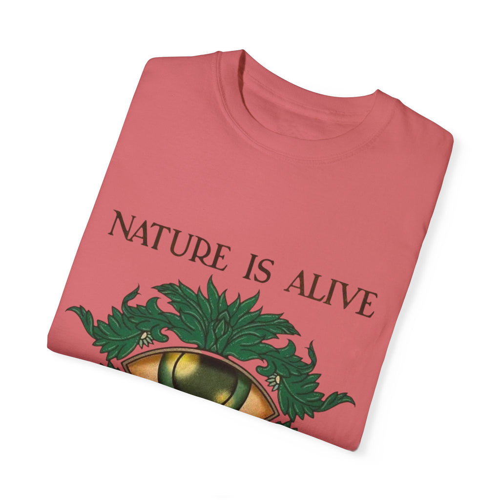 Nature-Inspired Unisex T-Shirt, Eco Friendly Tee, Nature Lover Gift, Casual Wear, Vintage Graphic Tee, Boho Style, Earth Day
