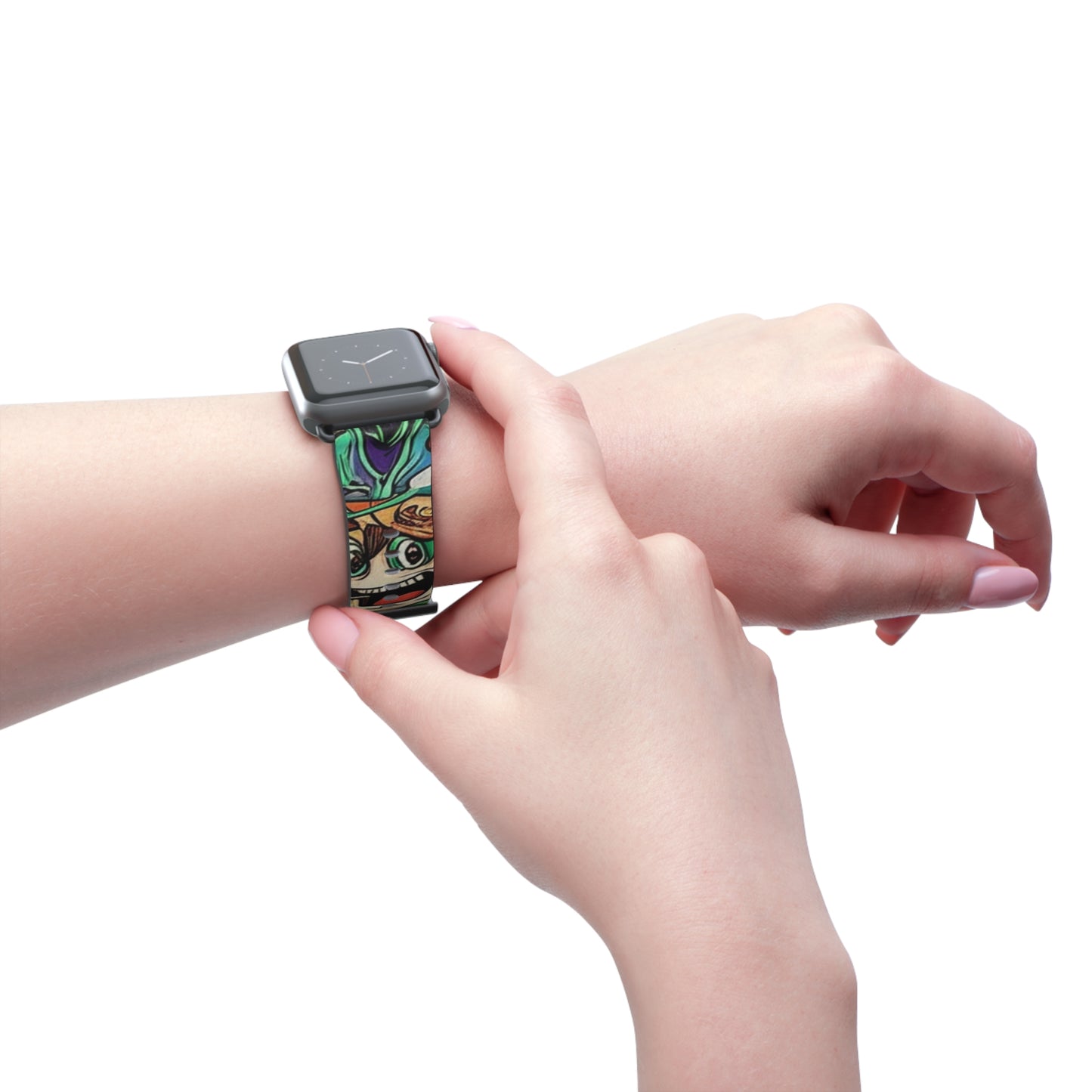 Whimsical Watch Band for Fun-Loving Souls | Colorful Art Band, Unique Gift, Festival Accessory, Fashion Statement, Holiday Present