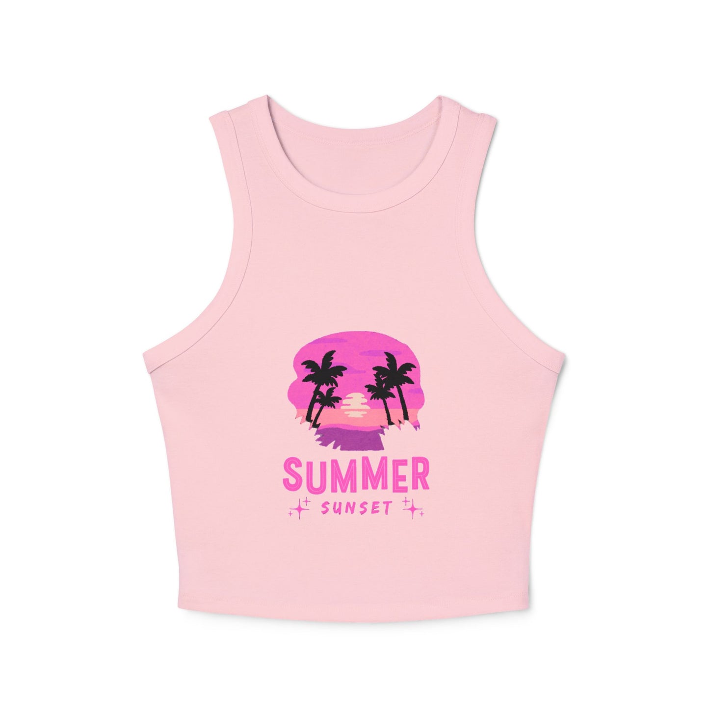 Women's Micro Rib Racer Tank Top