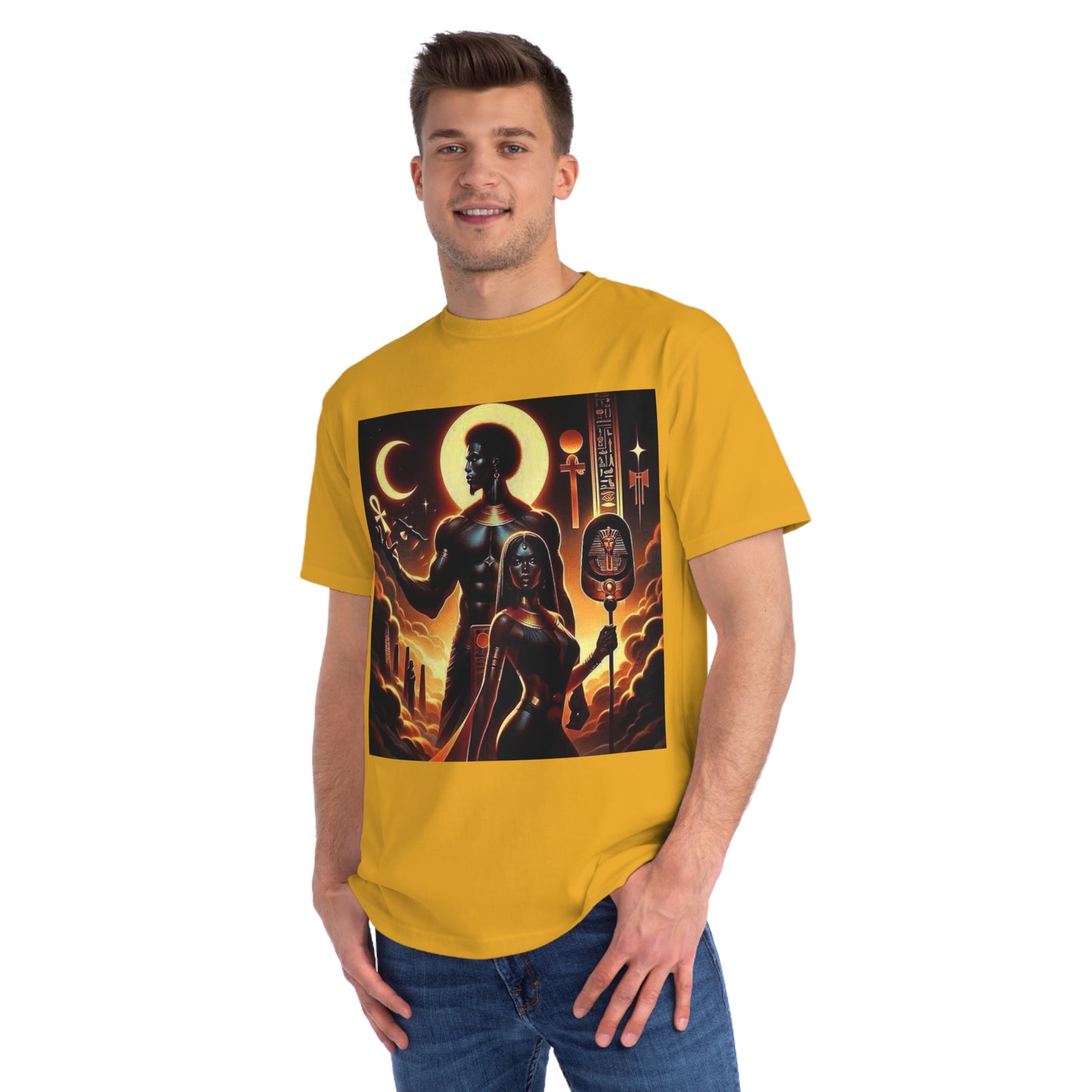 Vibrant Afrocentric Unisex T-Shirt, Cultural Pride Tee, Affirmation Clothing, Gift for Him/Her, Black History T-Shirt
