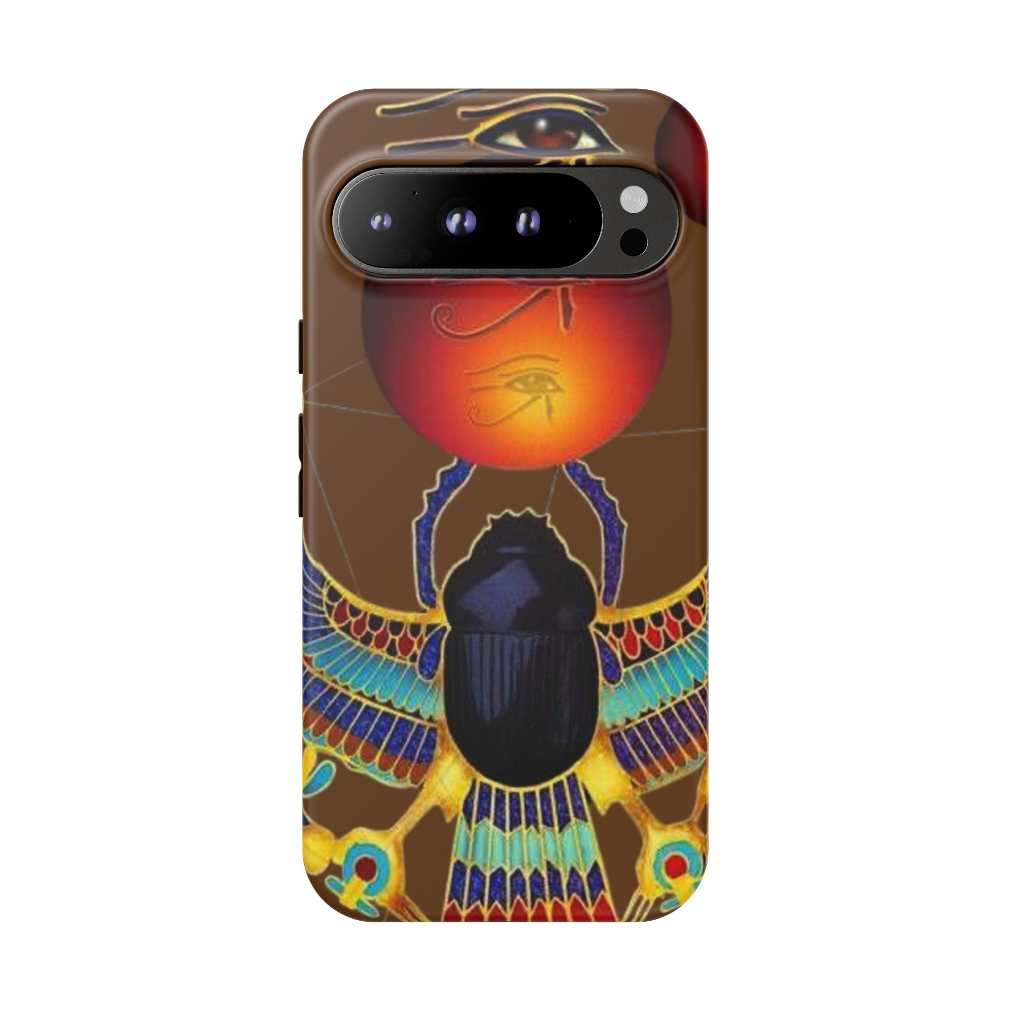 Egyptian Scarab Phone Case | Tough Cases for Unique Style, Protective Cases, Artistic Phone Covers, Gifts for Art Lovers