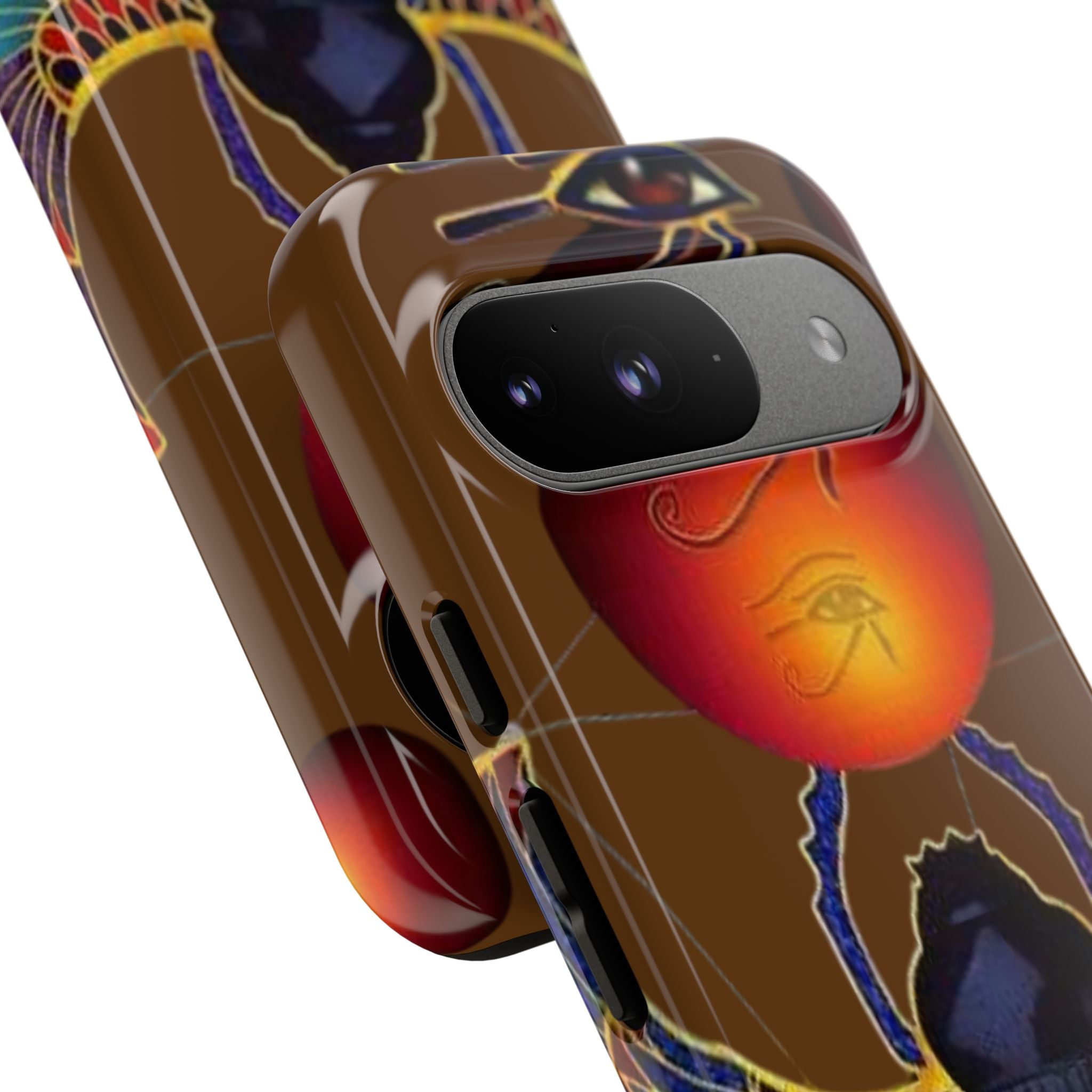 Egyptian Scarab Phone Case | Tough Cases for Unique Style, Protective Cases, Artistic Phone Covers, Gifts for Art Lovers
