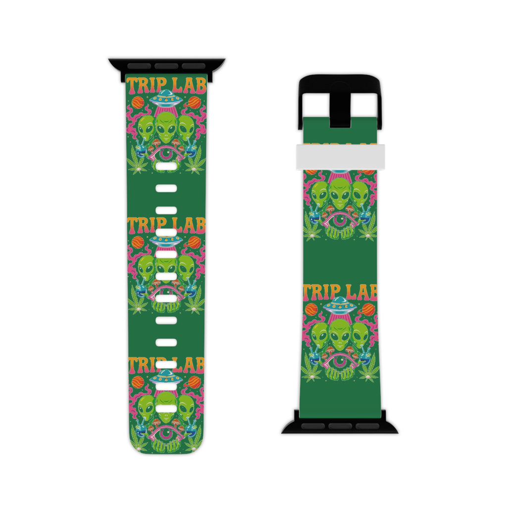Vibrant Apple Watch Band | Customizable Printed Strap for Hipsters, Perfect for Festivals & Everyday Wear, Unique Gift Idea