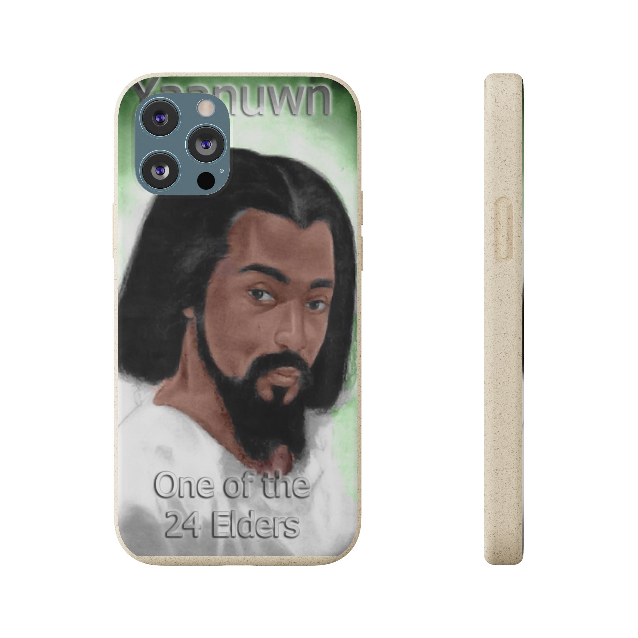 Biodegradable Phone Case with Elder Design - Eco-Friendly, Gift for Spiritual Seekers, Unique Phone Accessories, Sustainable Style, Nature