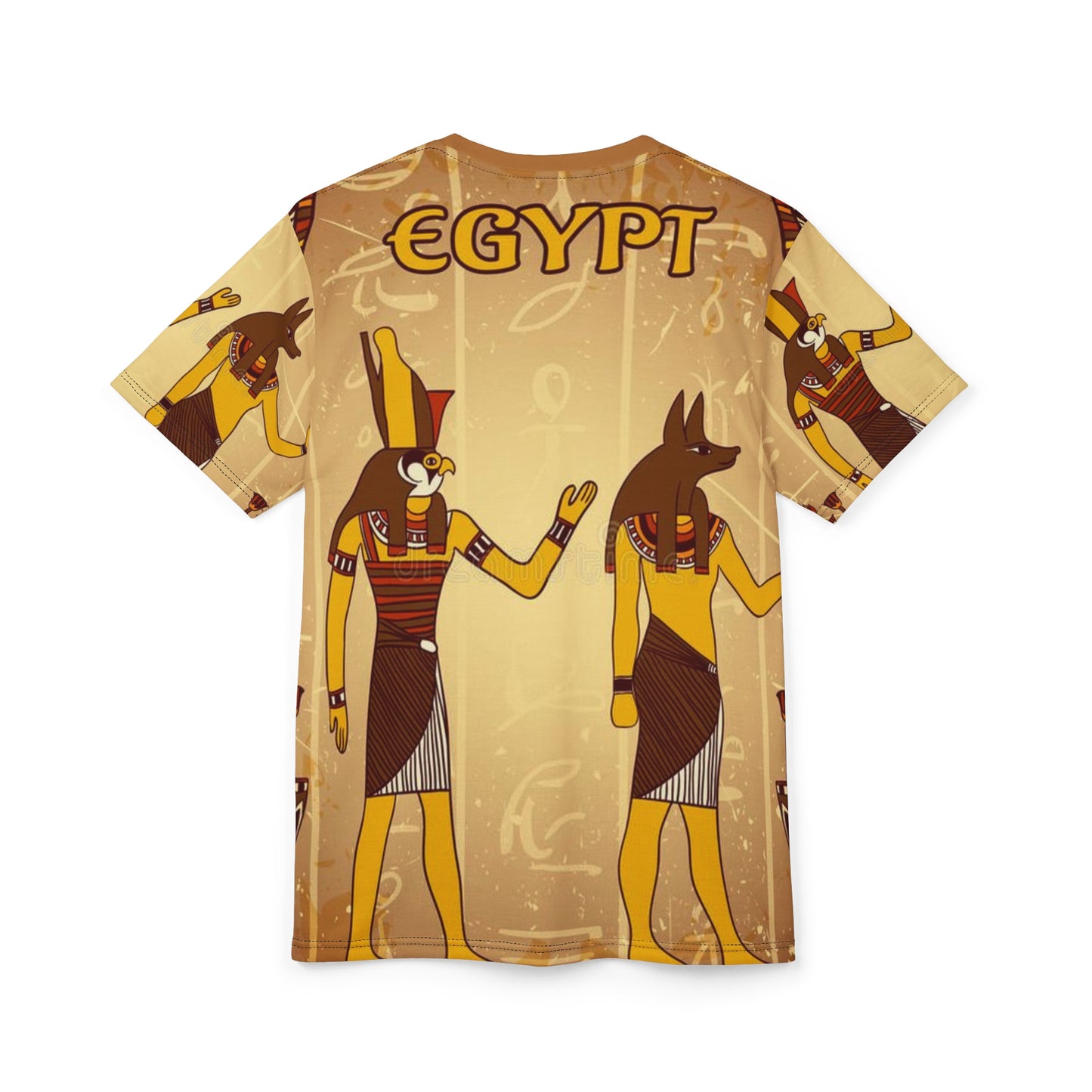 Egyptian  shirt (AOP) red tags