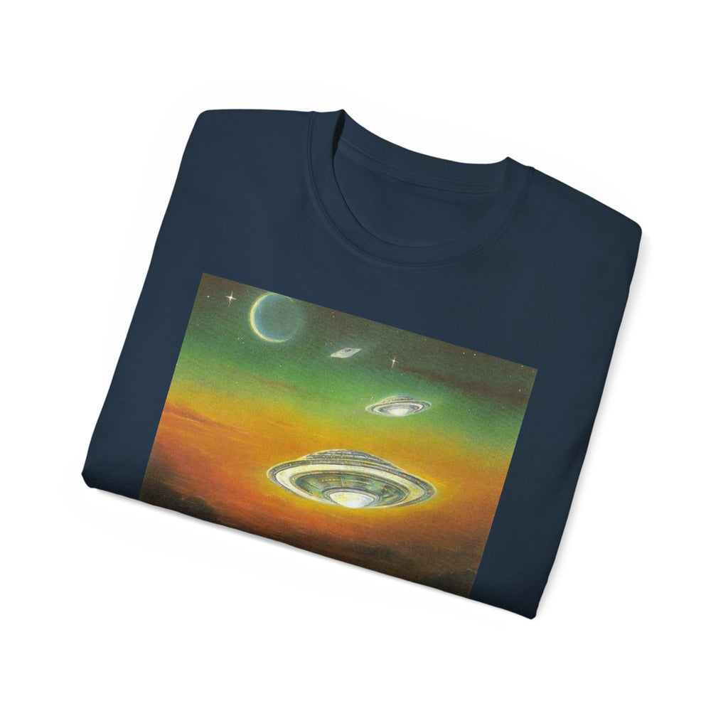 T-Shirt Dolphins UFOs Unisex Tee