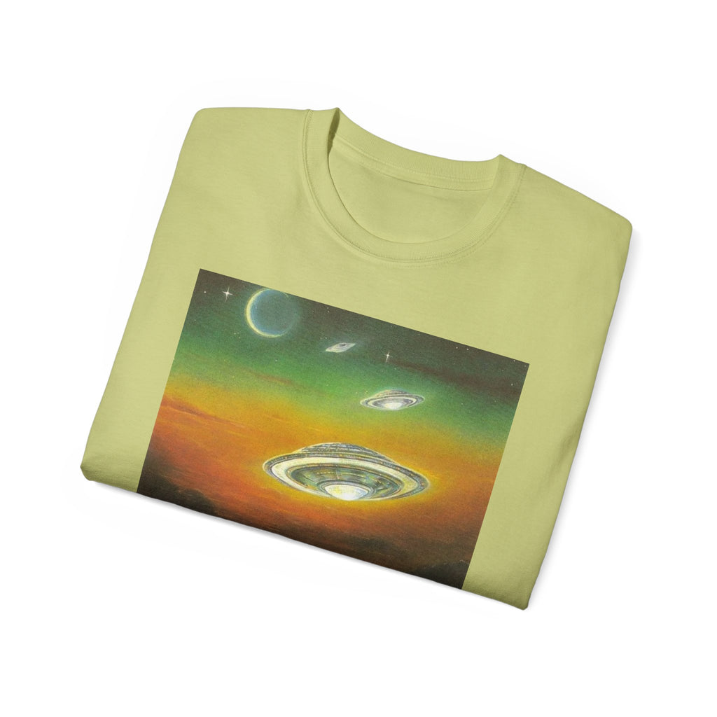 T-Shirt Dolphins UFOs Unisex Tee