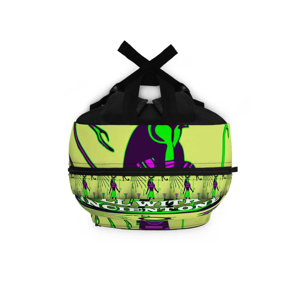 Ancient Egyptian Inspired Backpack, Trendy School Bag, Unique Travel Accessory, Gift for Students, Festival Backpack