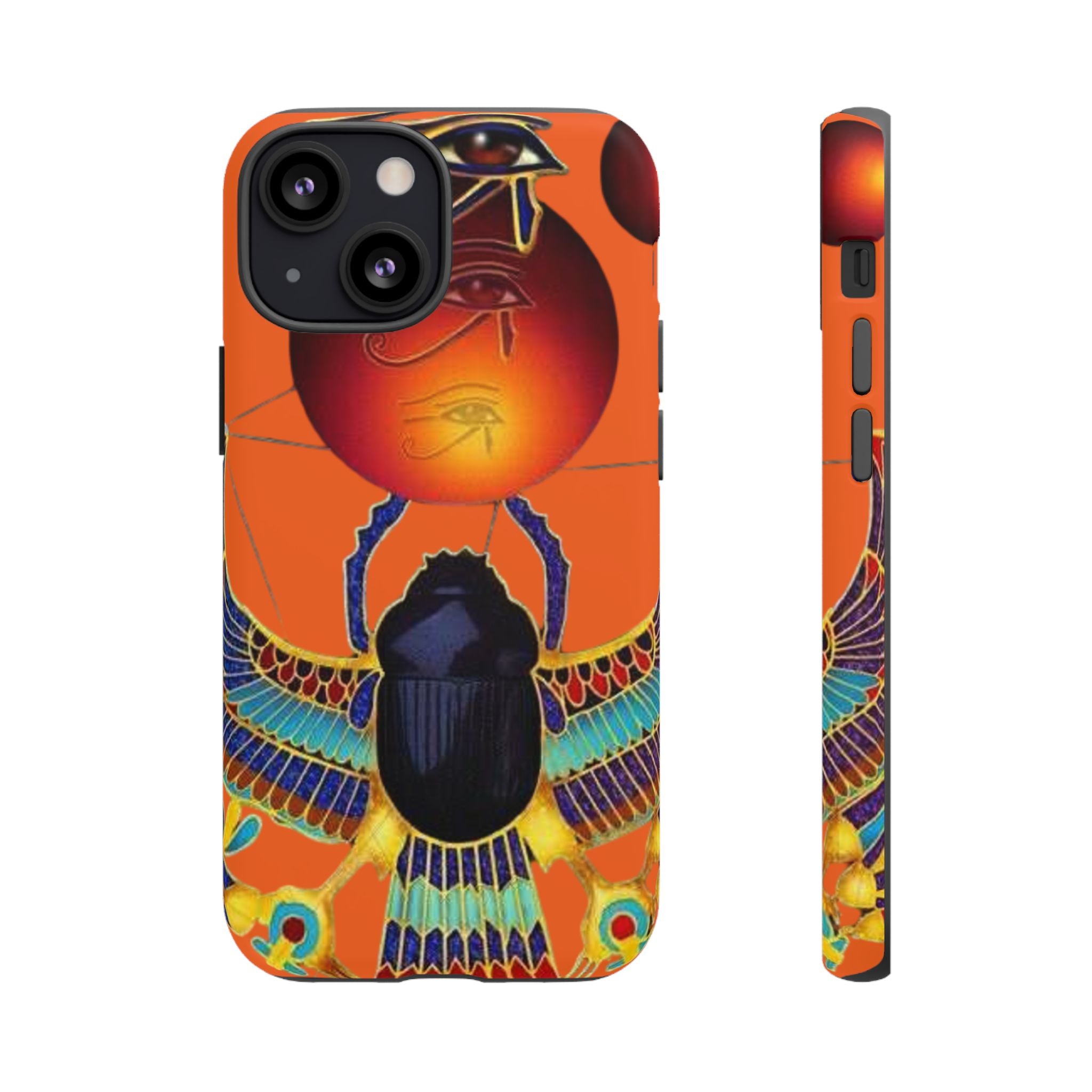 Egyptian-Inspired Phone Case, Tough Phone Cover, Unique Protective Case, Gift for Her, Vibrant Egyptian Art