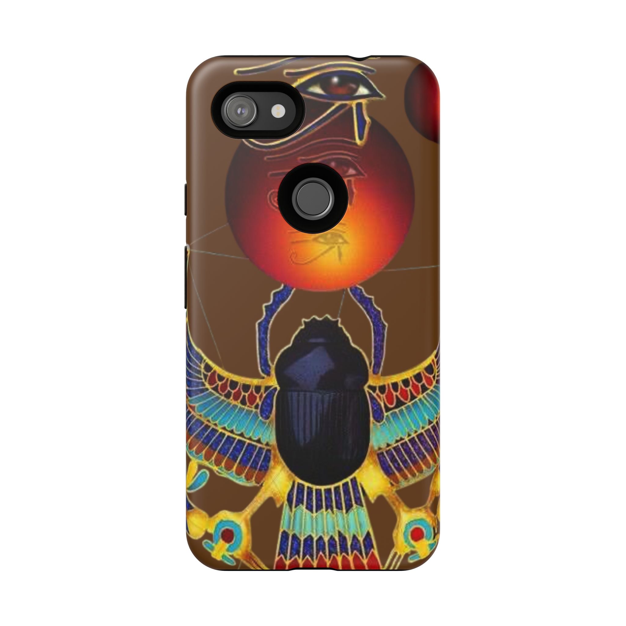 Egyptian Scarab Phone Case | Tough Cases for Unique Style, Protective Cases, Artistic Phone Covers, Gifts for Art Lovers
