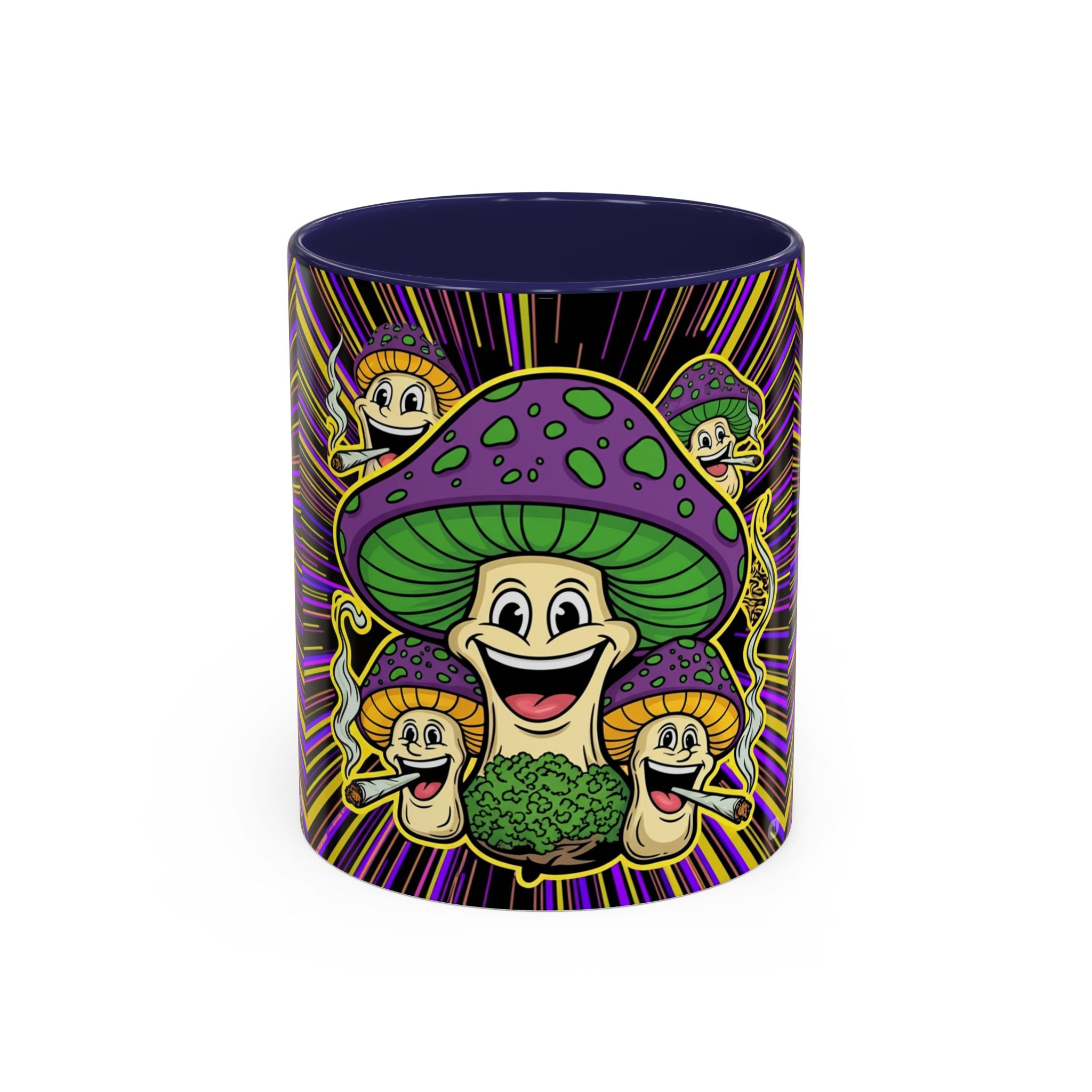 Whimsical Mushroom Coffee Mug, Perfect for Garden Lovers, Quirky Gift for Friends, Fun Coffee Cup, Home & Garden Decor