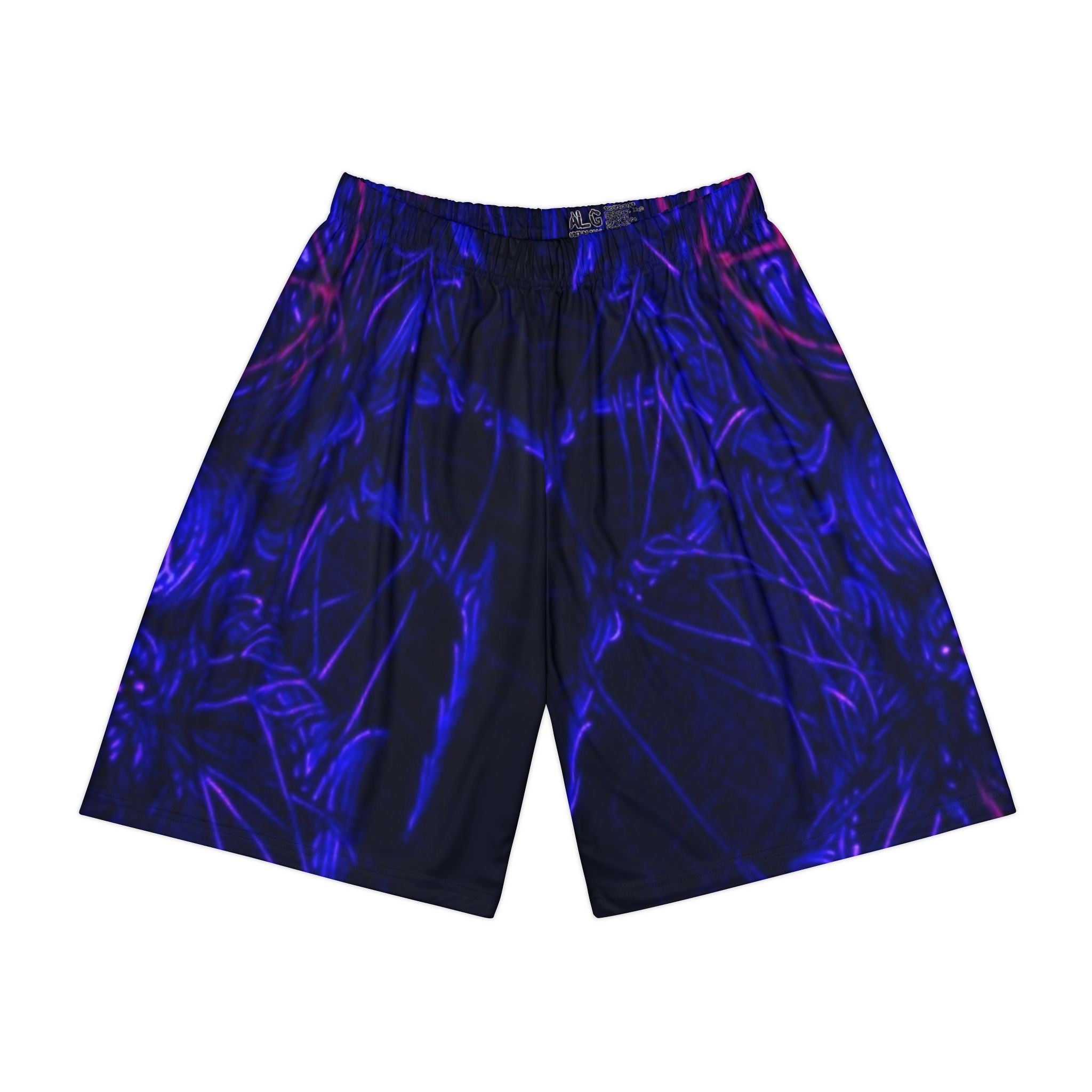 Men’s Vibrant Pattern Sports Shorts - Athletic Wear for Active Lifestyles